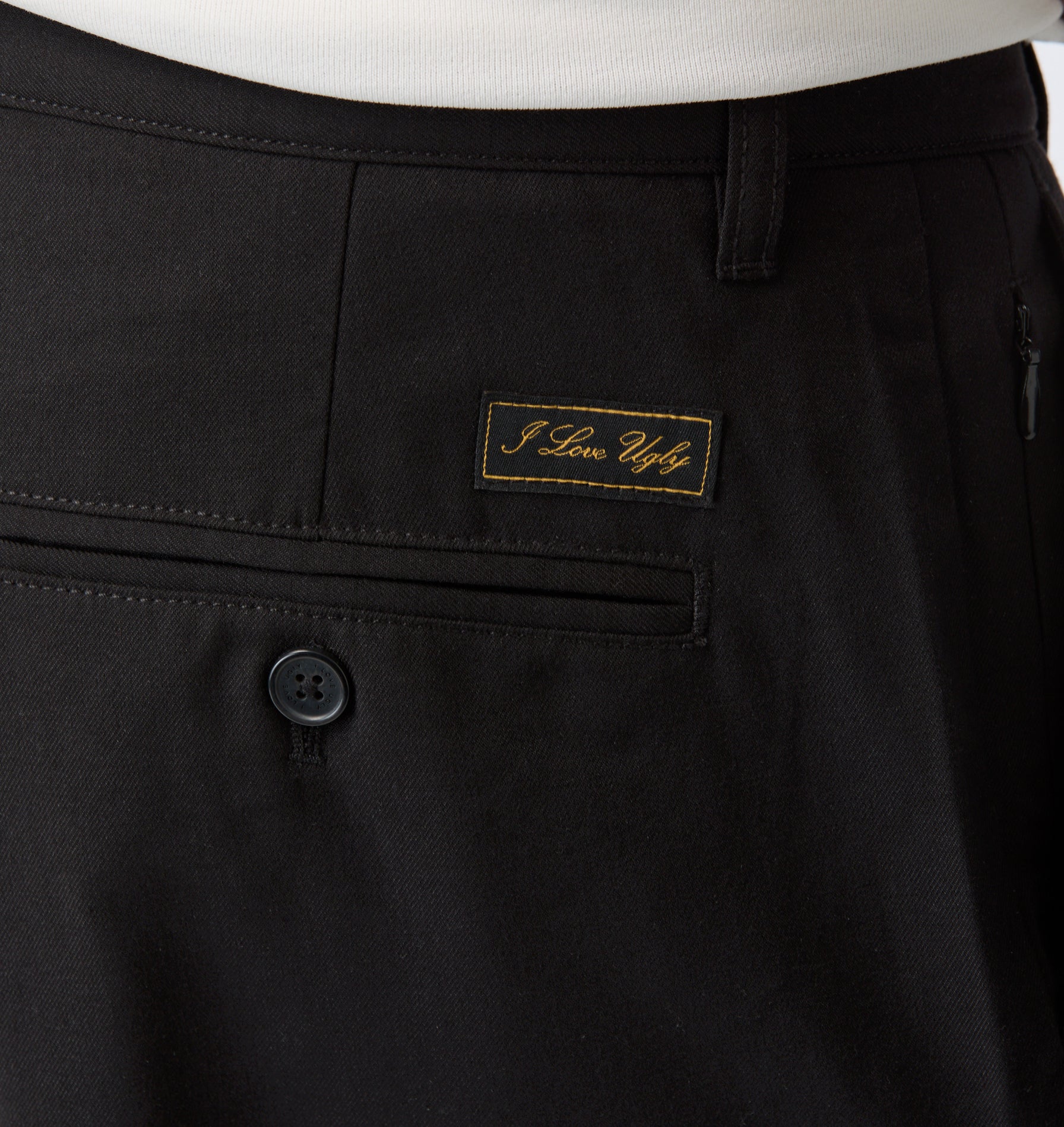 Quincy Pleated Short - Black