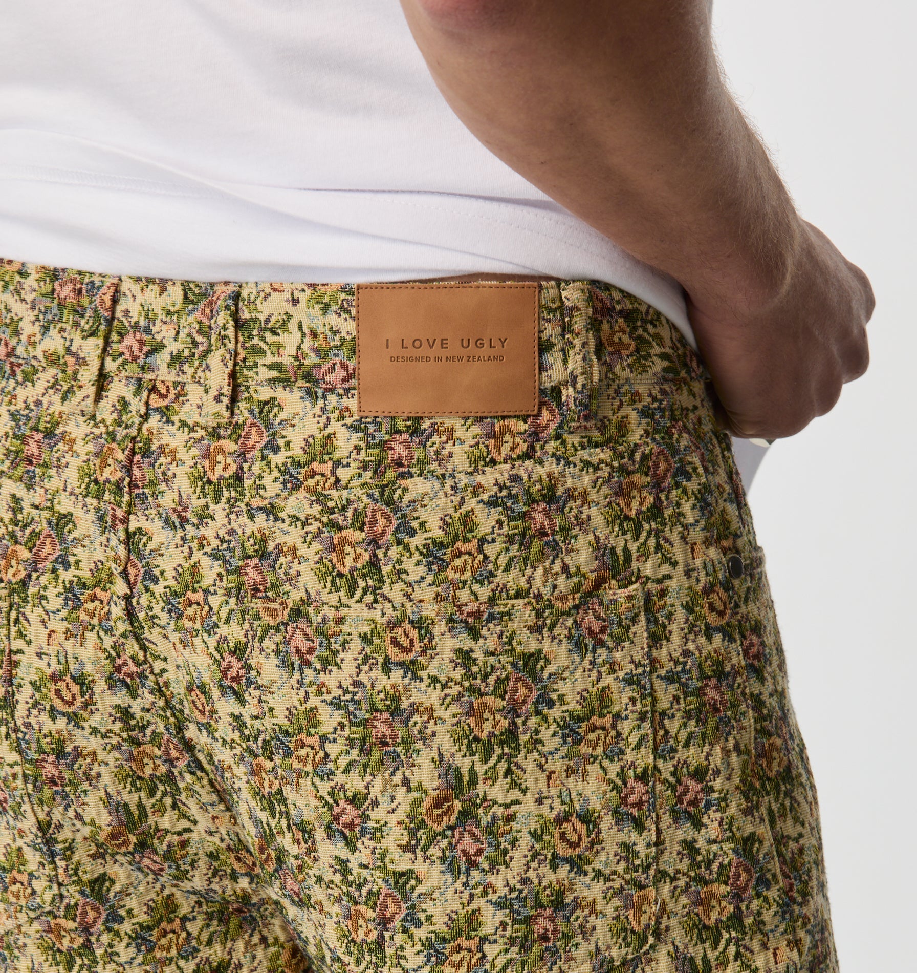 Cropped 90s Pant - Floral