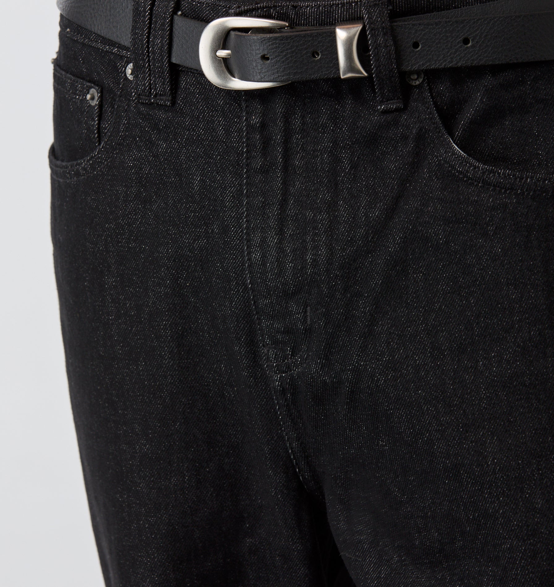 Dallas Loose Denim - Raw Black