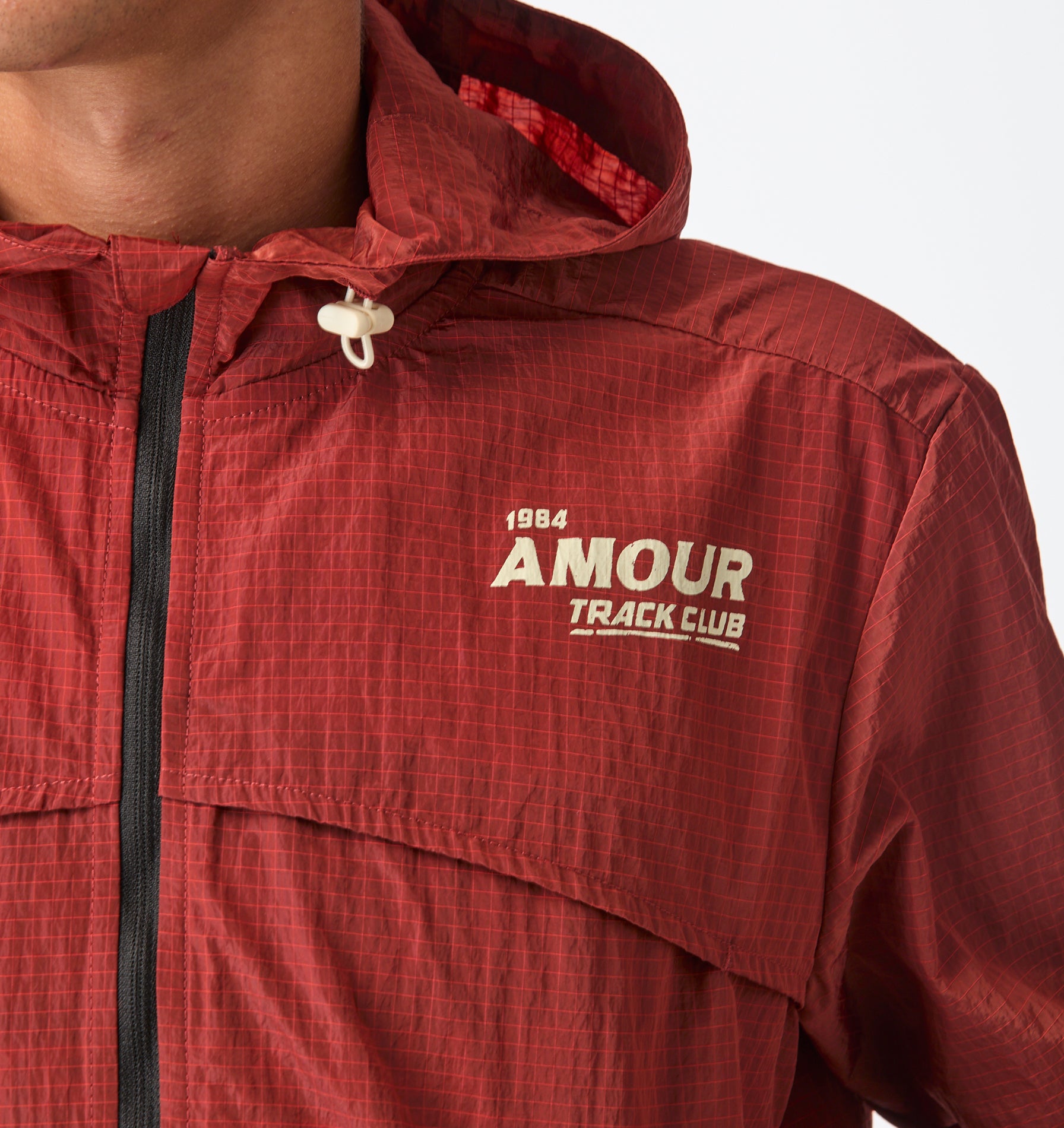 Track Club Windbreaker - Brick