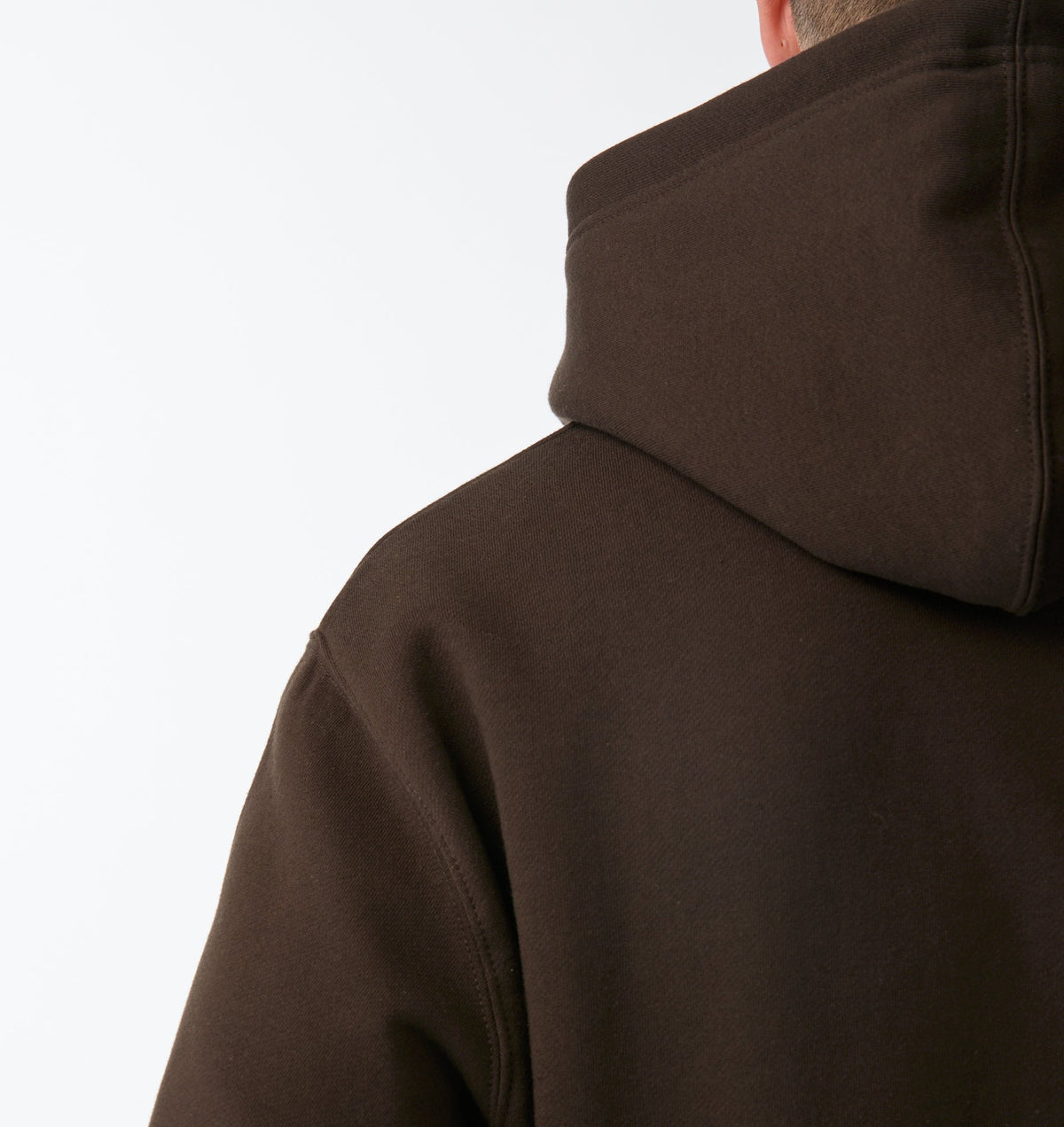 Uniform Logo Hood - Coffee Bean