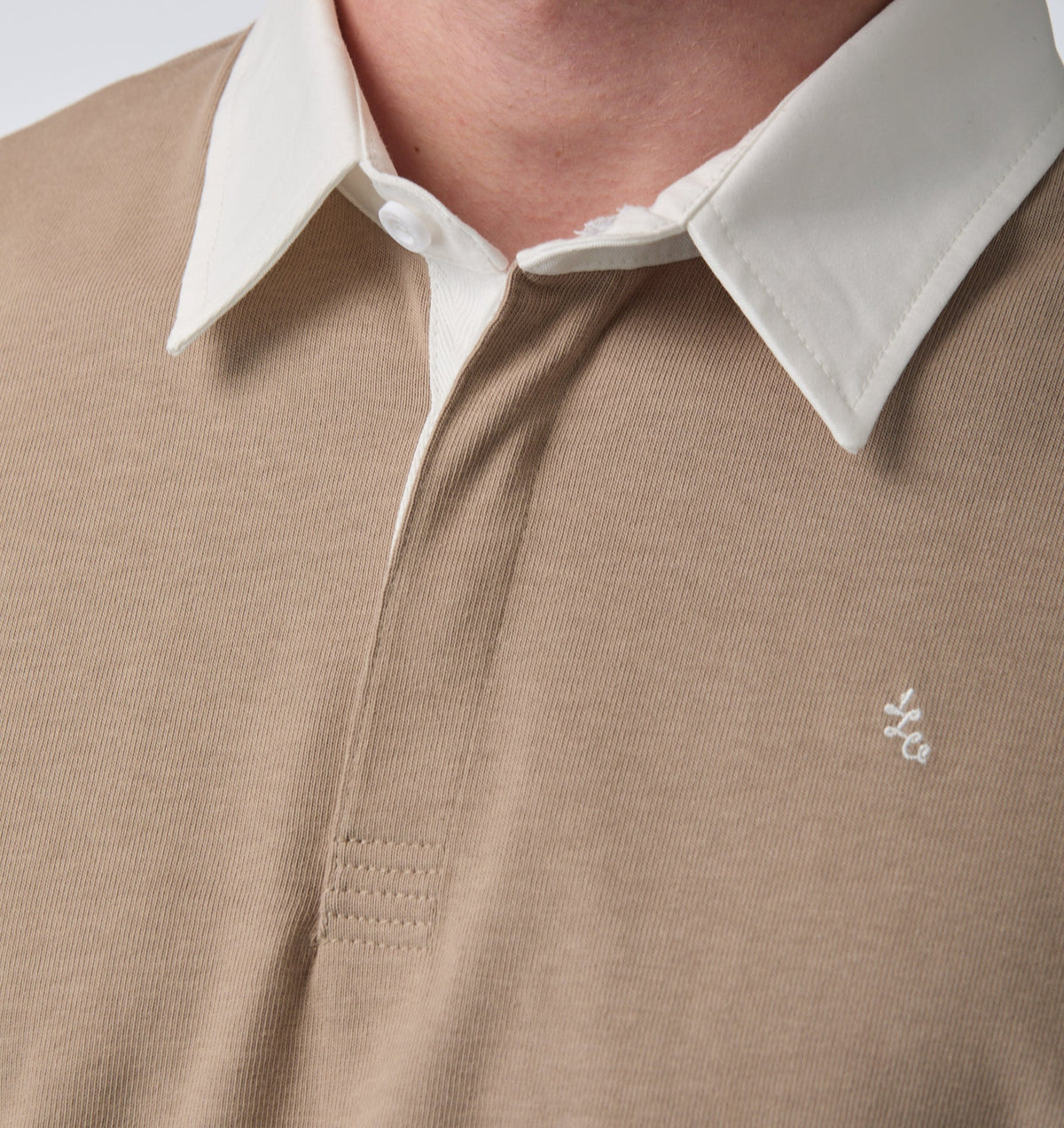 Ardie SS Polo - Taupe