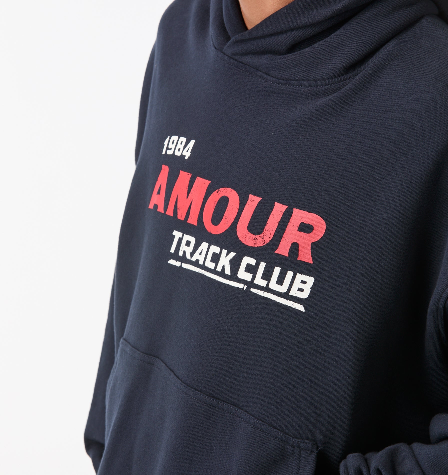 Track Club Active Hood - Midnight Navy