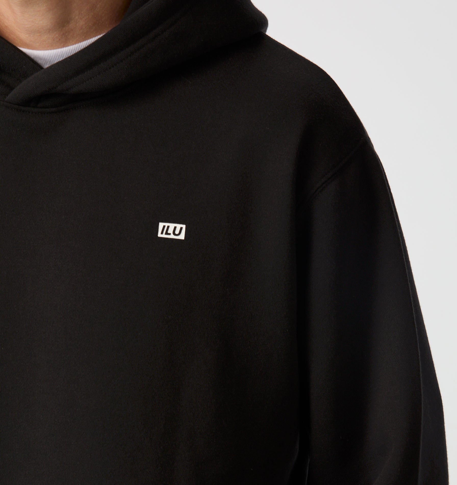 Uniform Logo Hood - Black