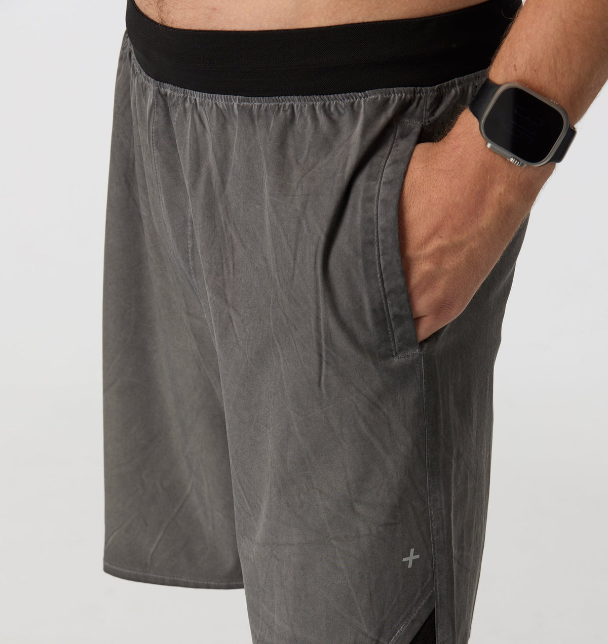 Active 7 Inch Short - Washed Black