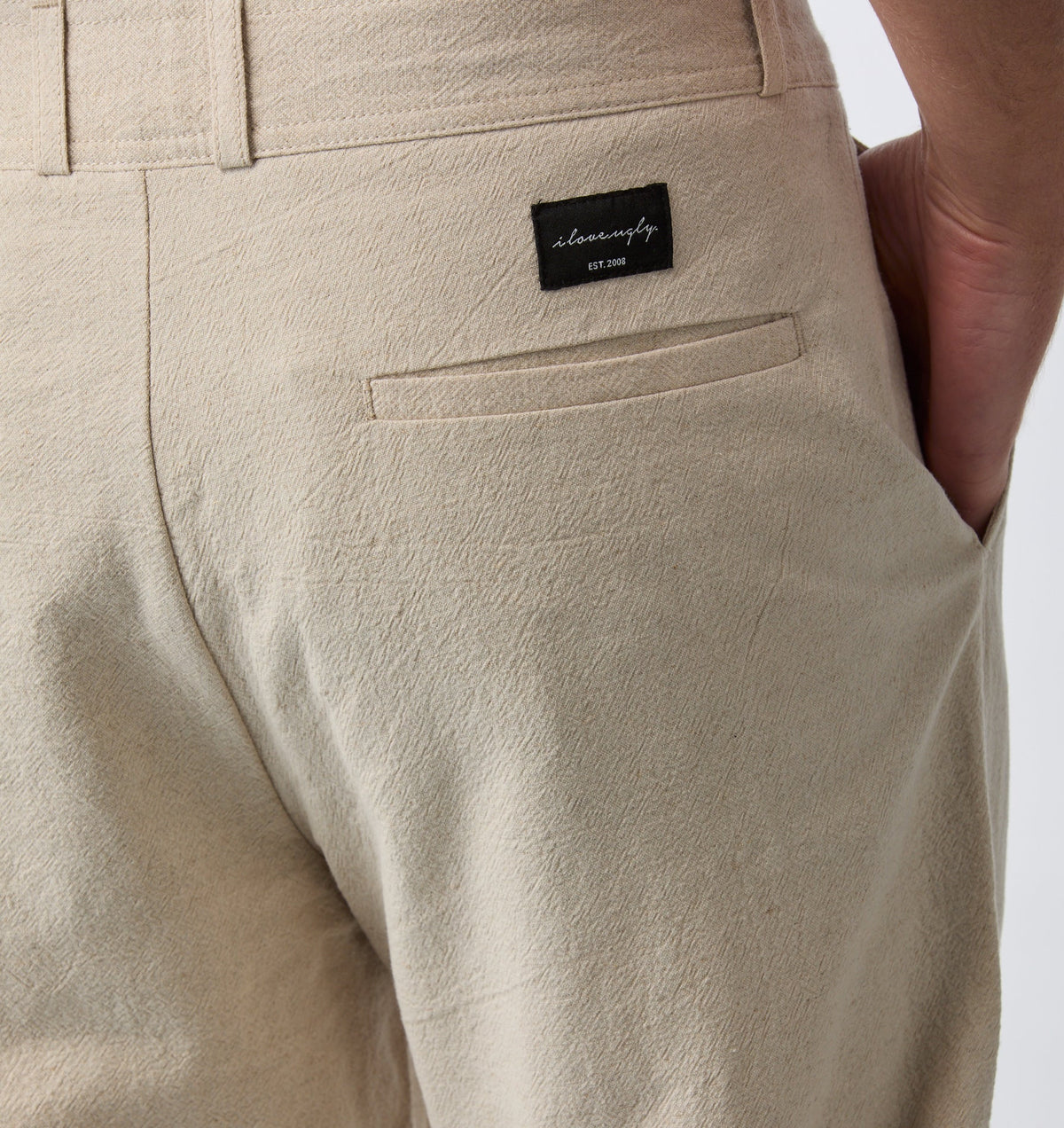 Linen Kobe Pant - Bone