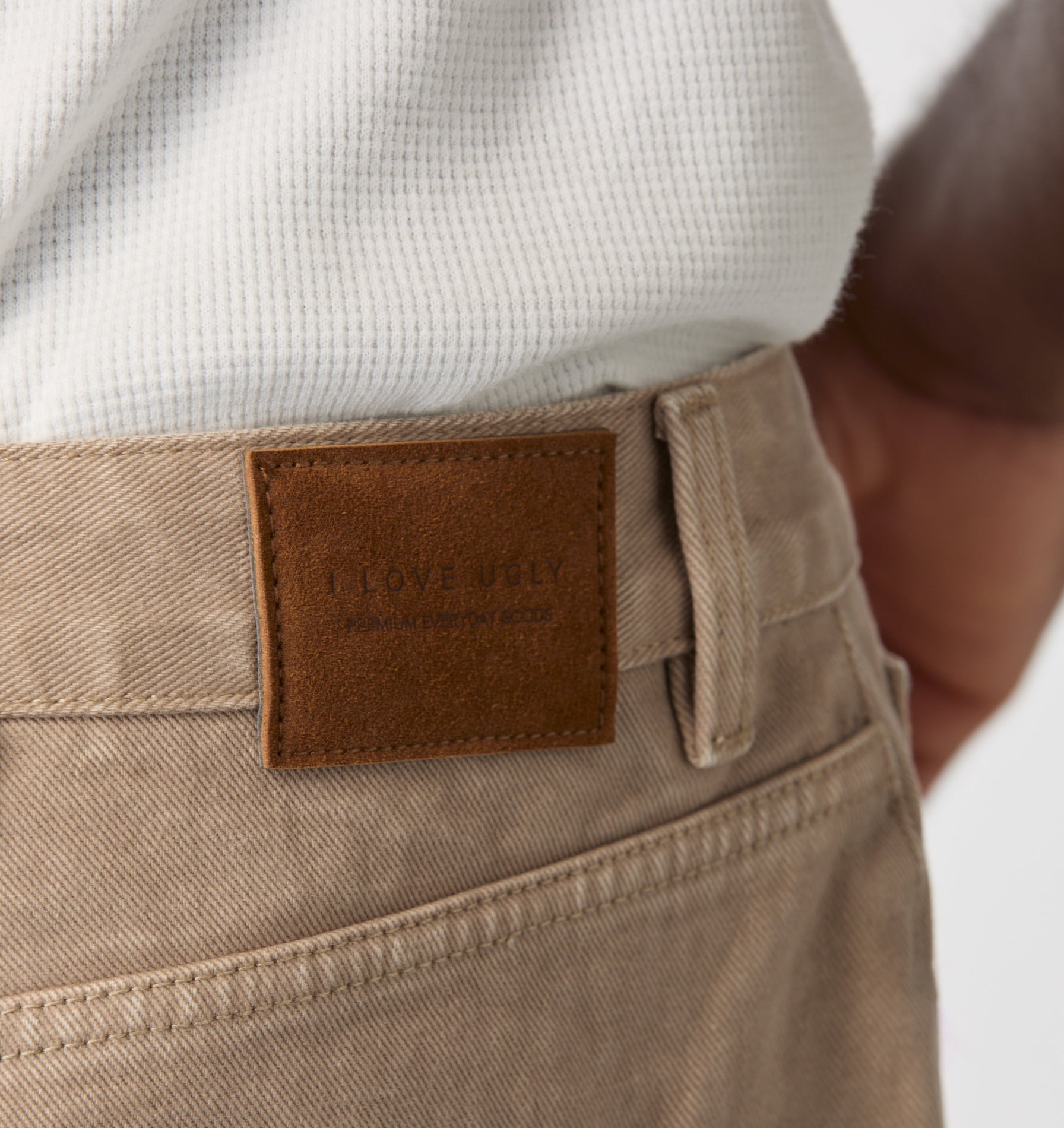 Cropped 90s Denim - Vintage Sand