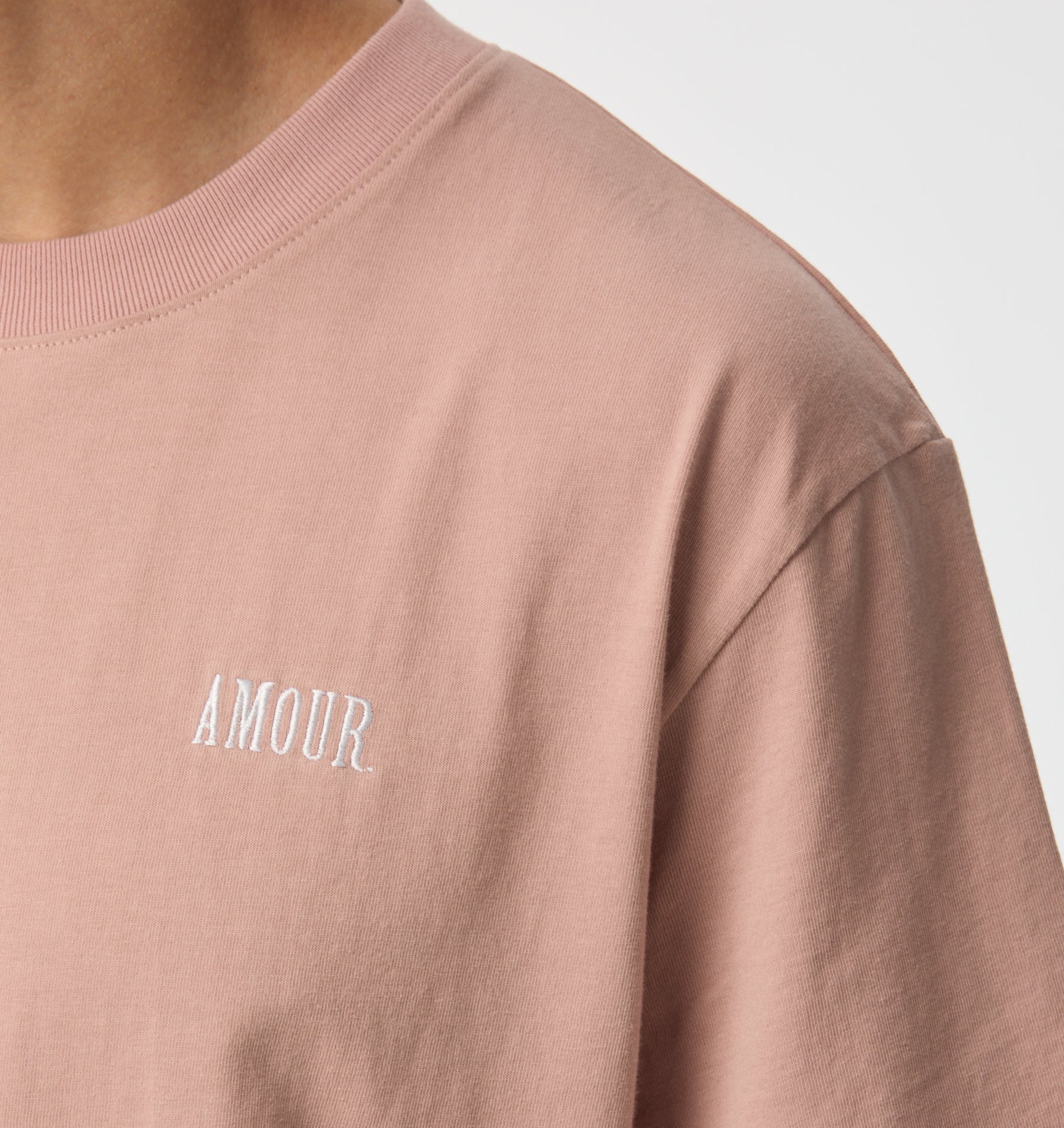 Amour Uniform Tee - Dusky Pink
