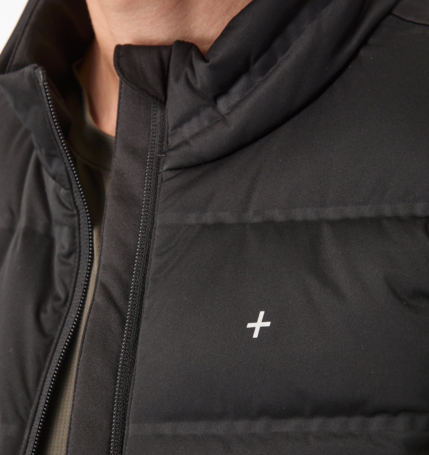 Active Quilted Vest - Black