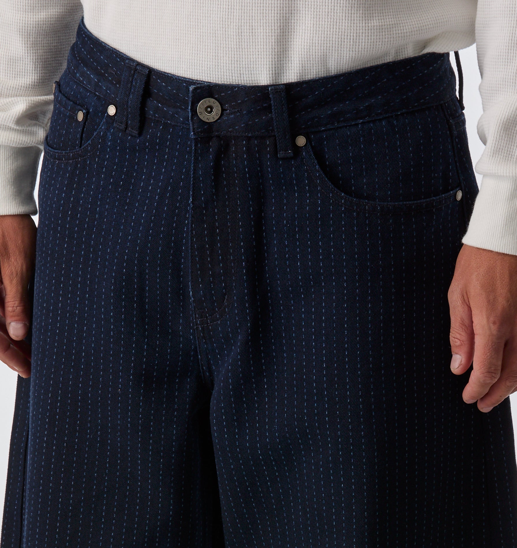 Balloon Denim - Pinstripe