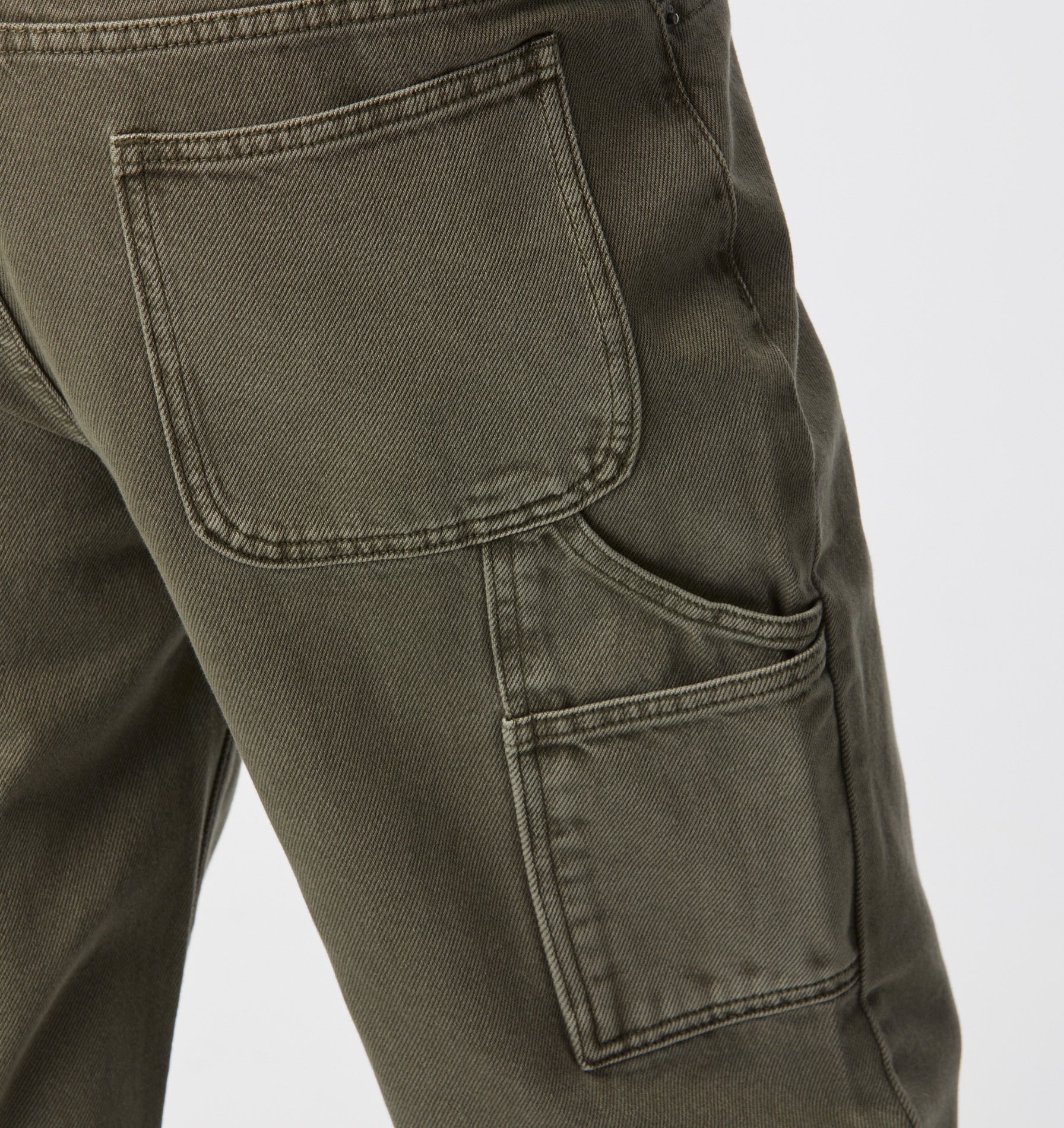 Clean Carpenter Denim - Moss