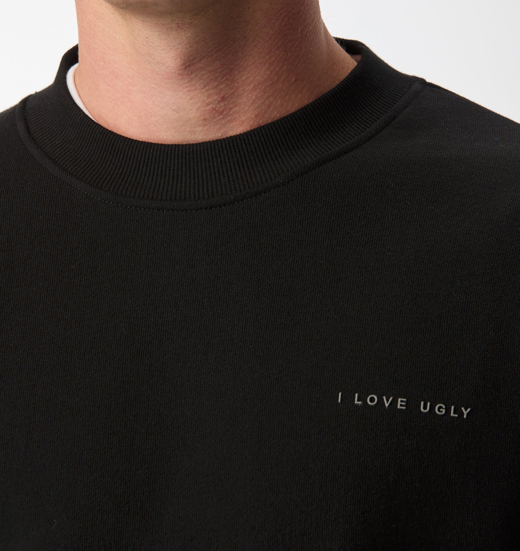 Oversized Crew - Black