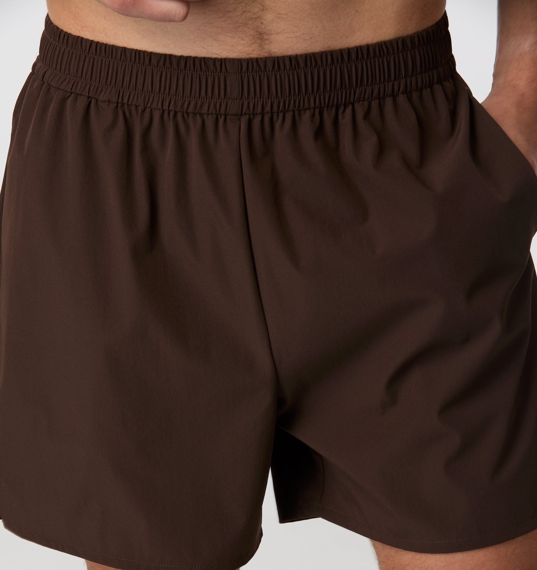 Active 5 Inch Core Short - Espresso