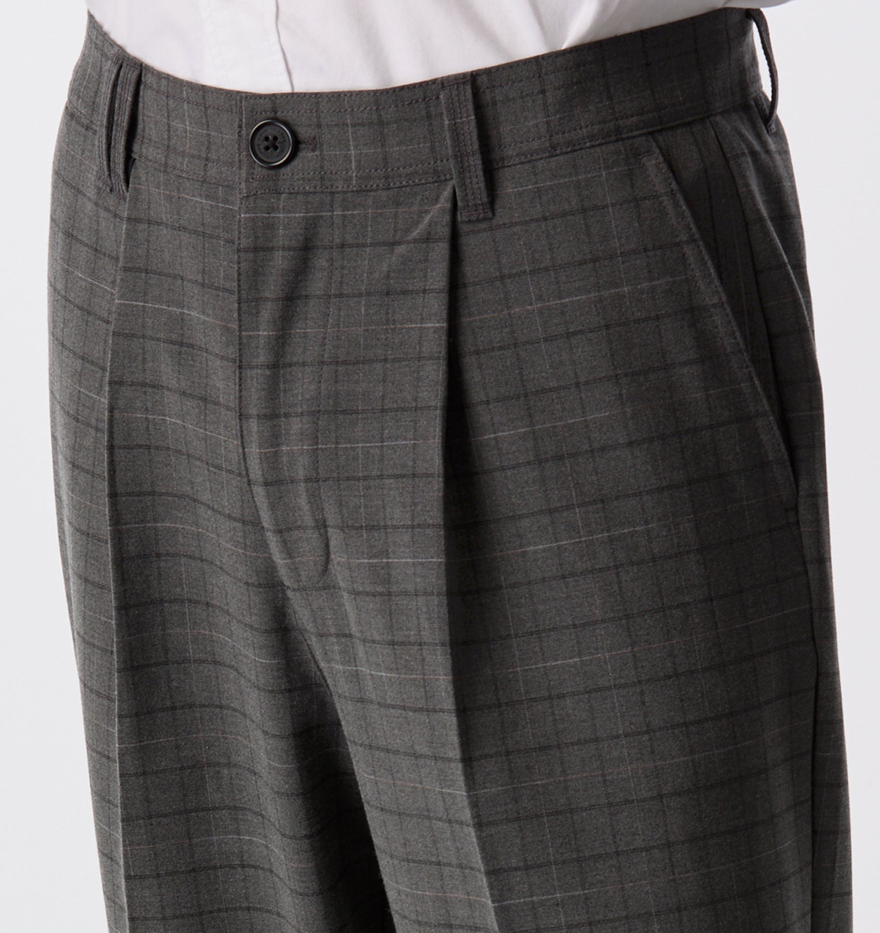 Winston Pant - Dark Grey Check