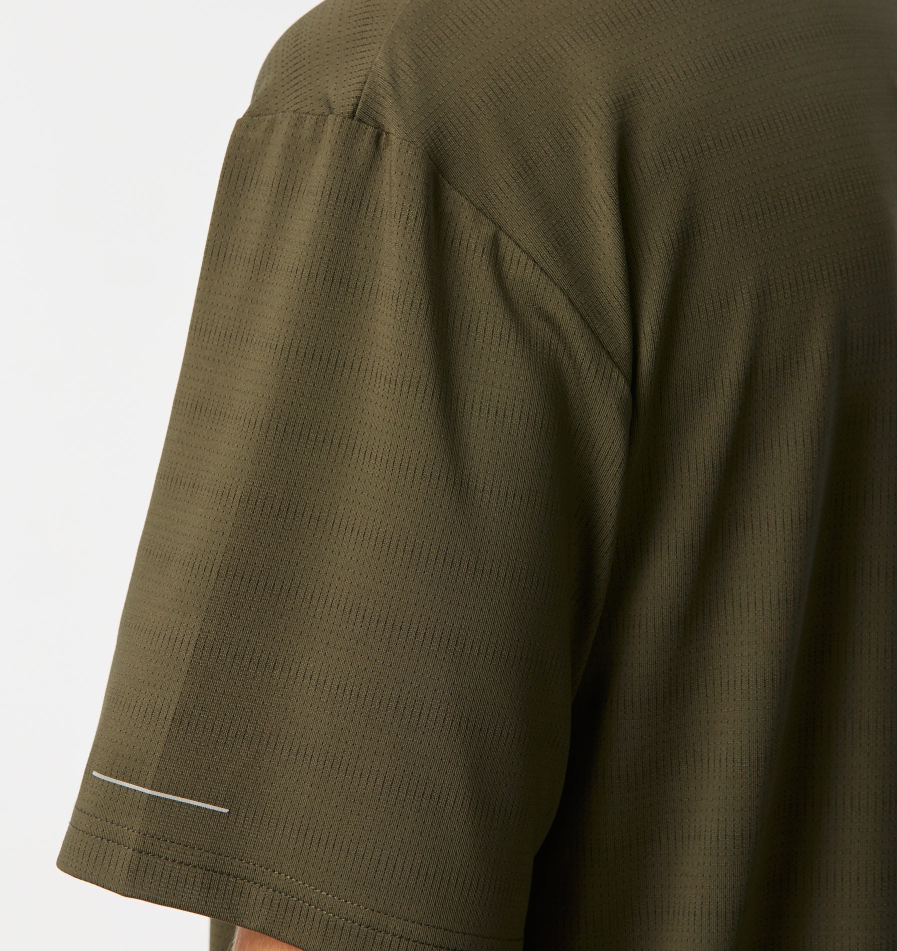 Active Classic Tee - Khaki Stripe