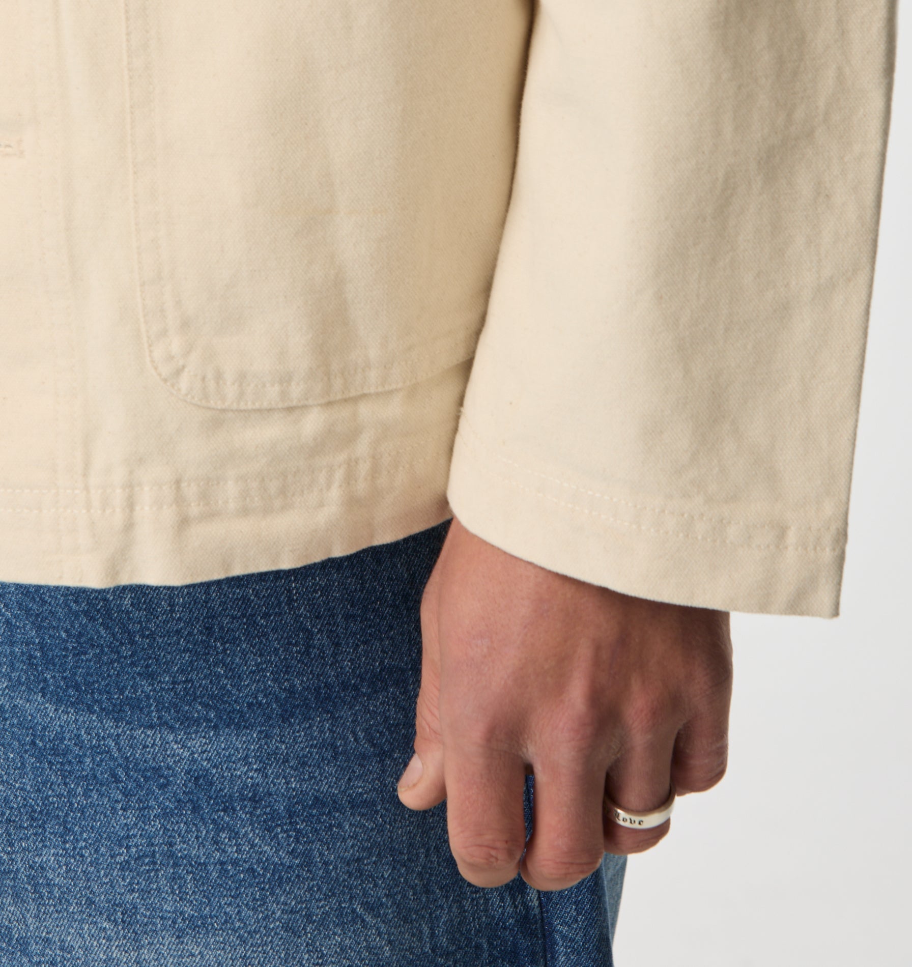 Patchwork Jacket - Off White