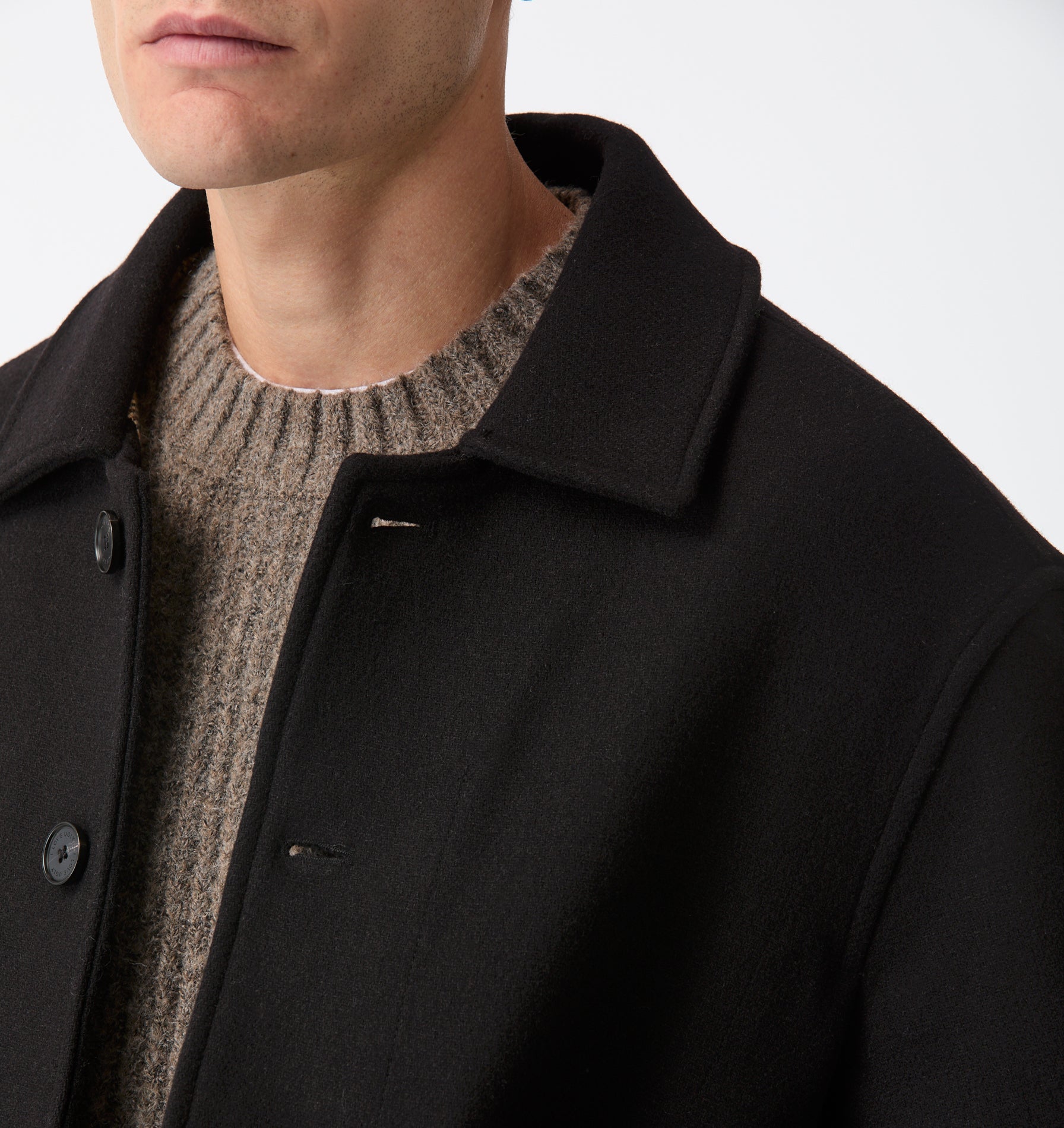 Osborne Wool Jacket - Black
