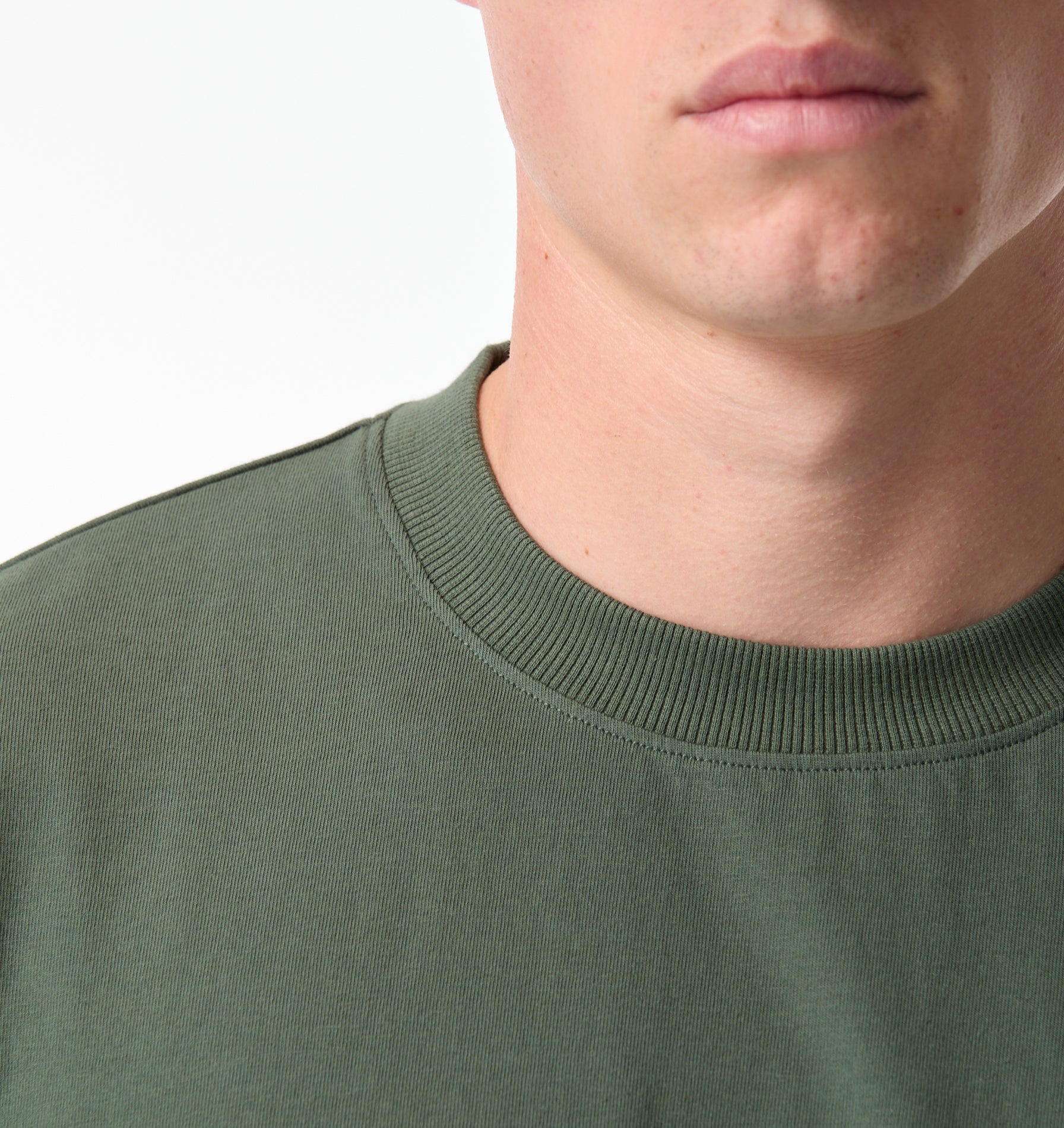 Box Tee 2.0 - Smokey Green