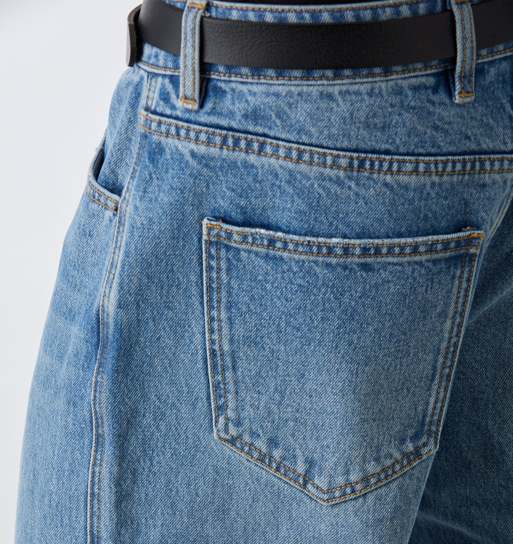 Dallas Loose Denim - Washed Vintage Blue