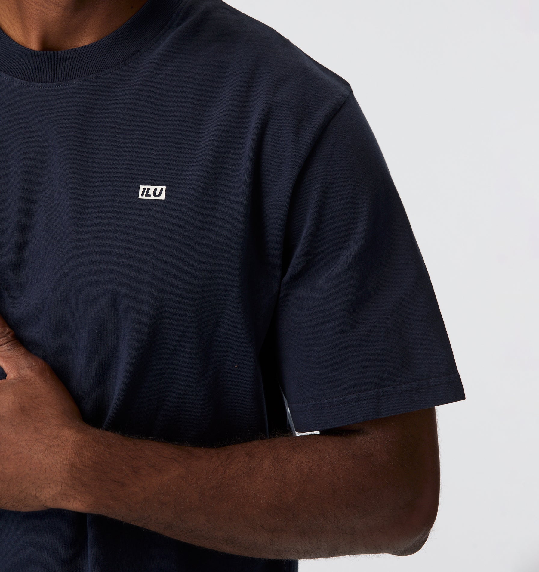Uniform Logo Tee - Washed Navy