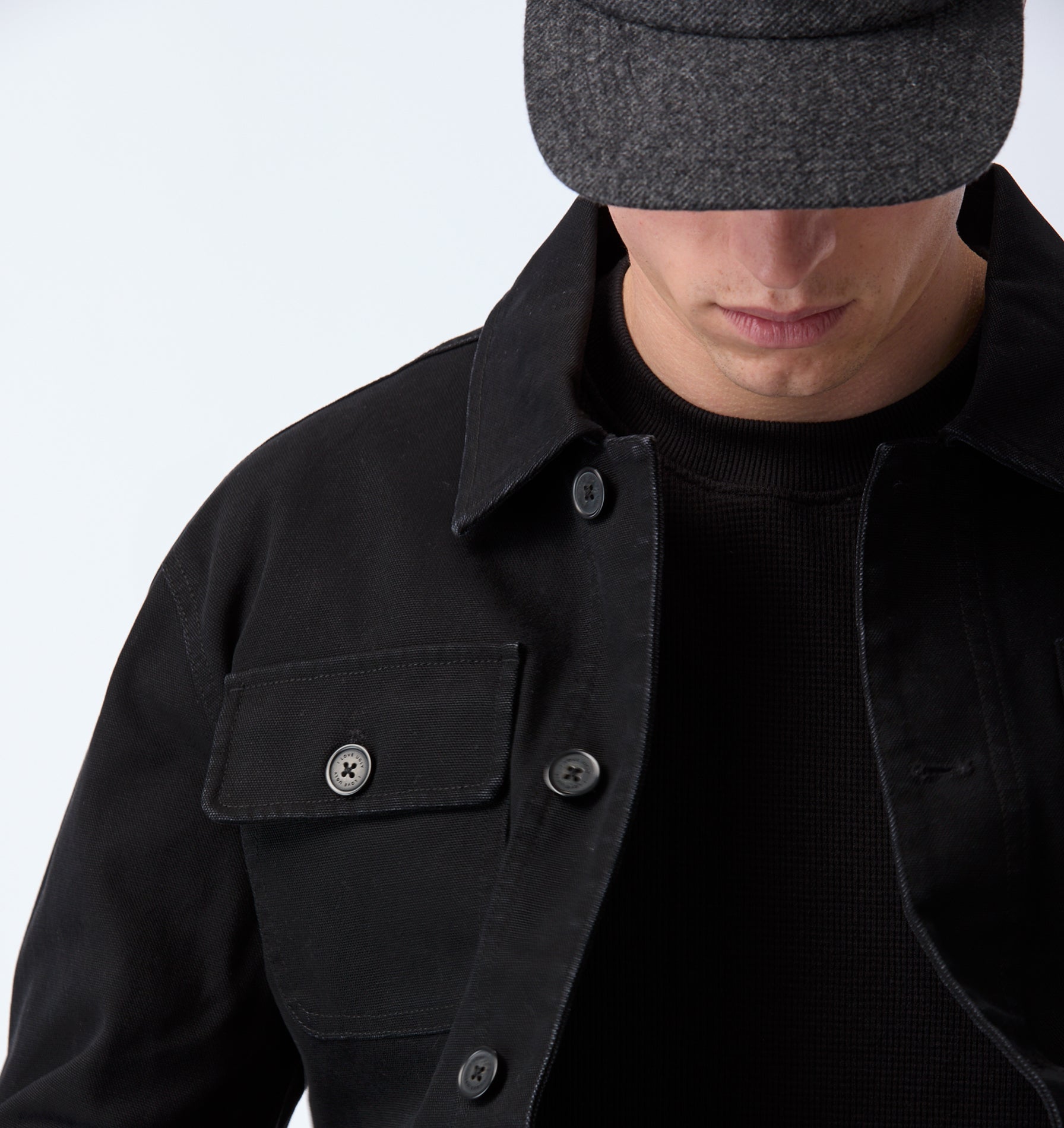 Chore Jacket - Faded Black