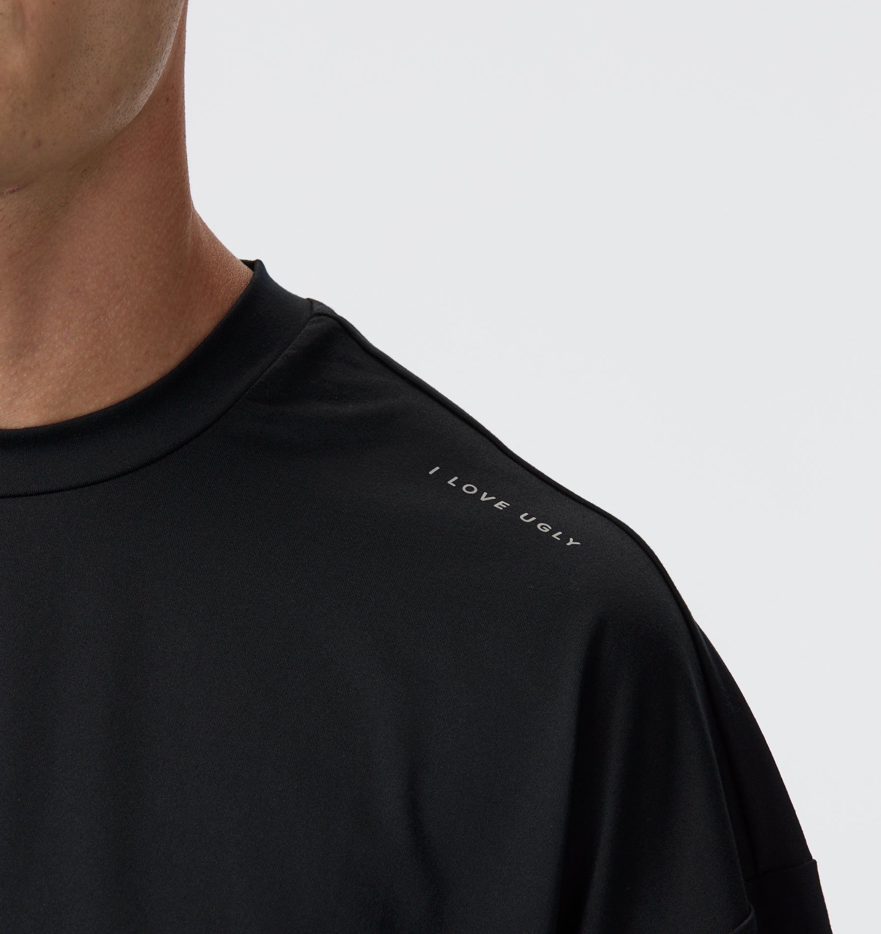 Active Crop Tee - Black