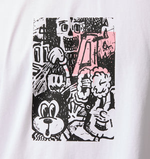 Happy Dreams Box Tee 2.0 - White