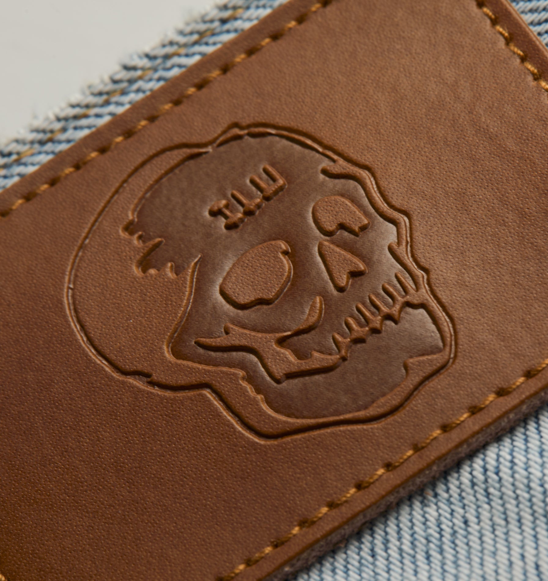 Distressed Edgar Denim - Light Vintage Blue