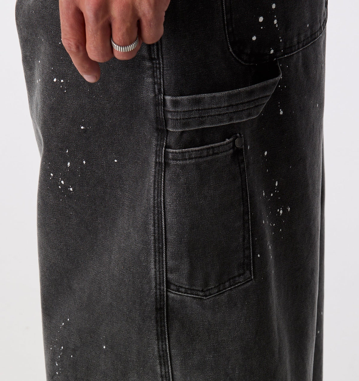 Balloon Painter Pant - Vintage Black
