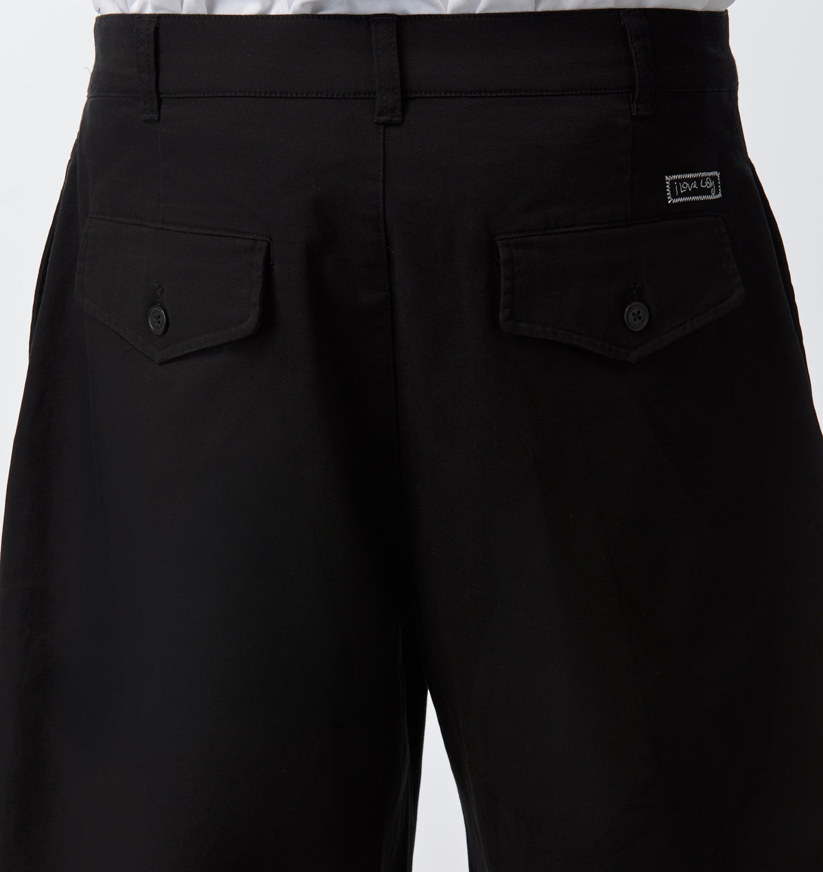 Barrel Leg Pant - Black