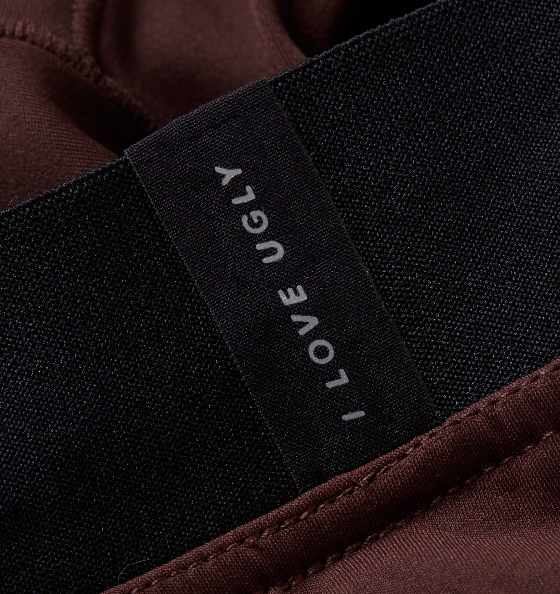 Leo Performance Lined Half Tight - Brown