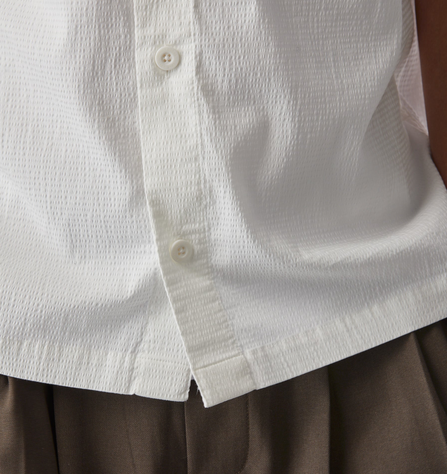 Dawson Boxy SS Shirt - White