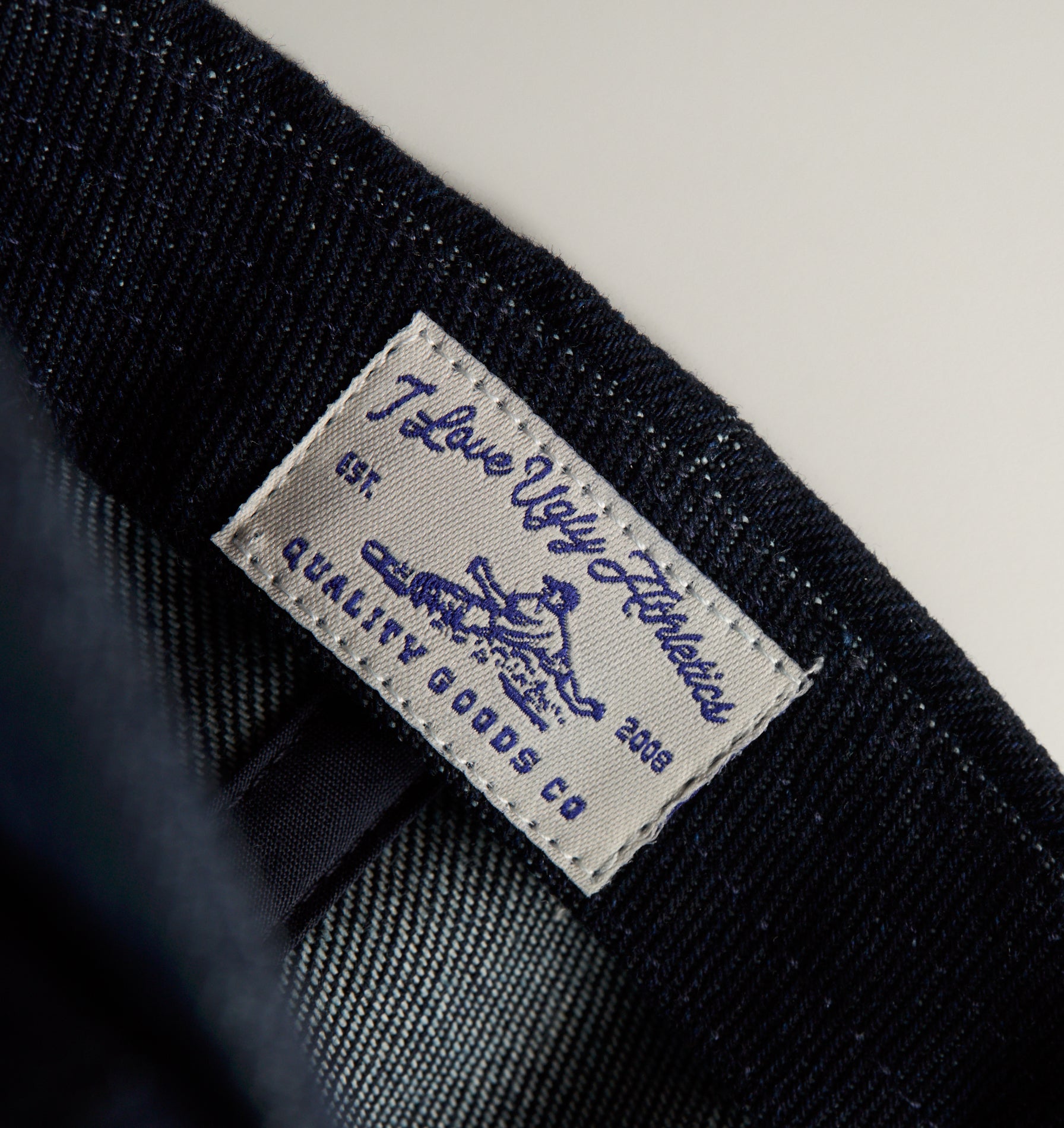 ILU Logo Cap - Raw Indigo