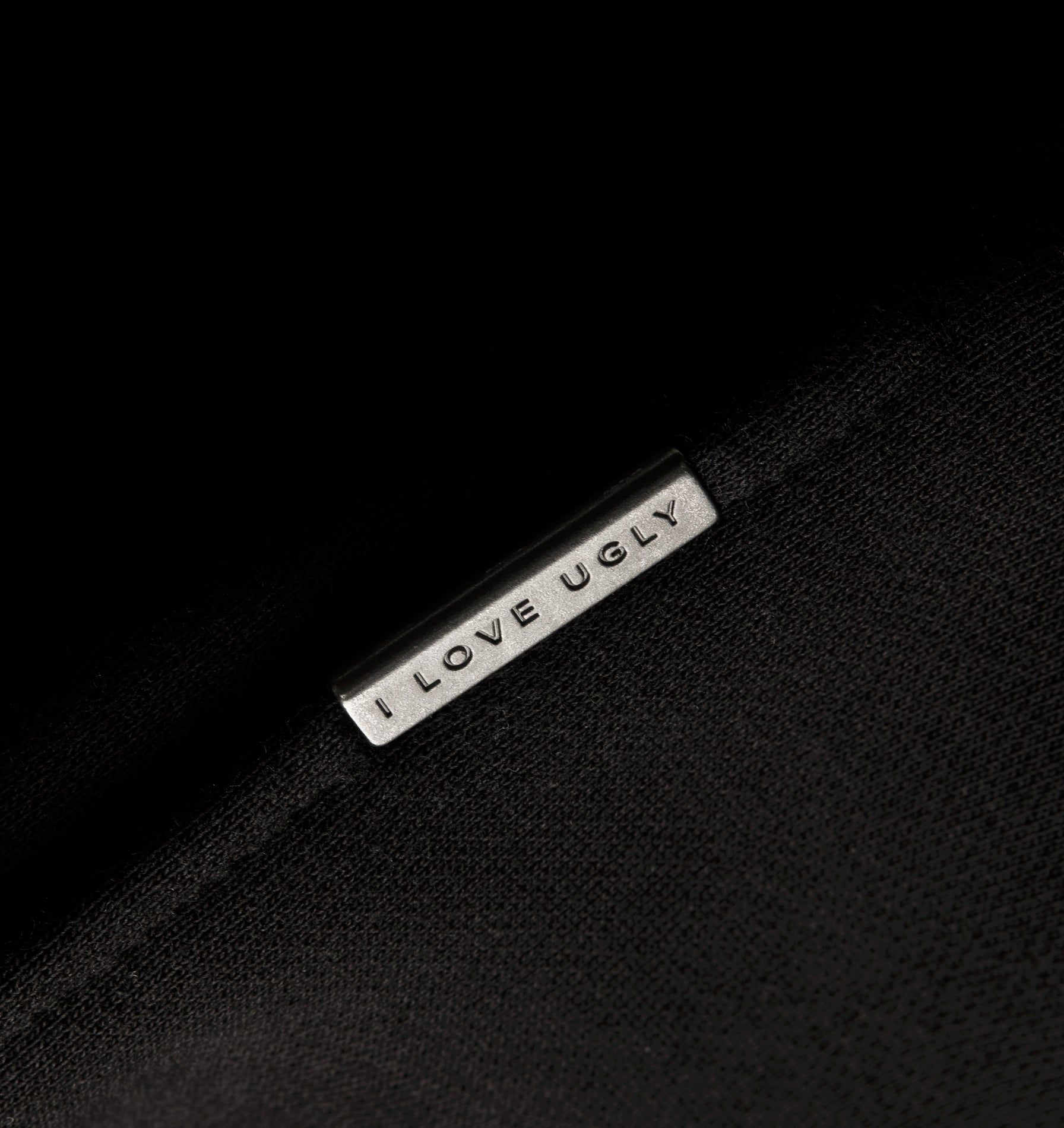 Heavy Crop Box Hood - Black