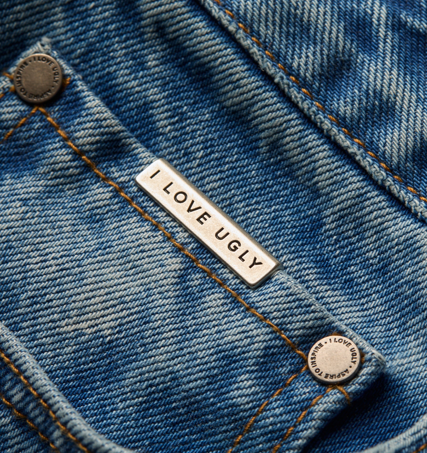 Edgar Wide Denim - Washed Vintage Blue