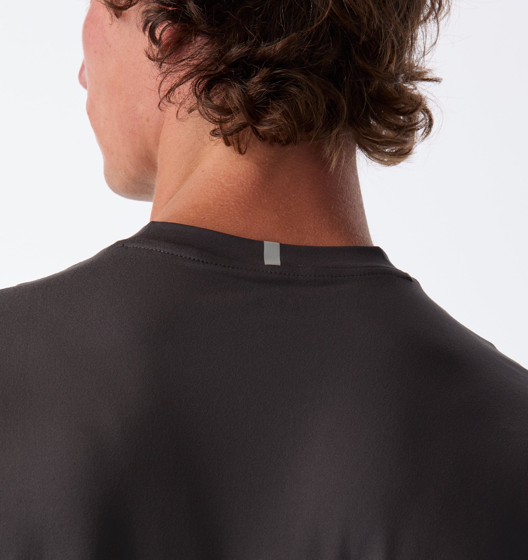 Active Box Tee - Charcoal