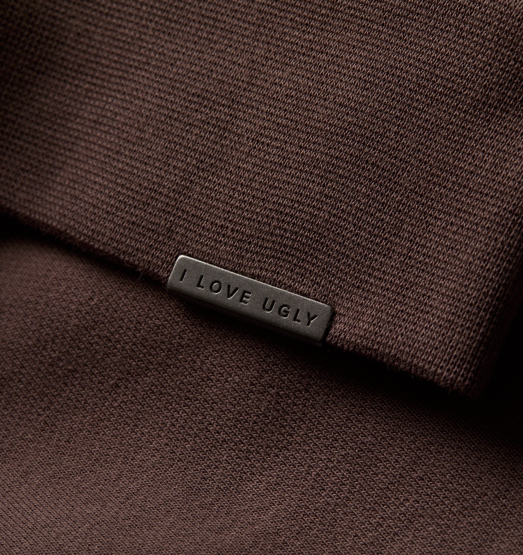 Heavy Box Crop Crew - Dusky Brown