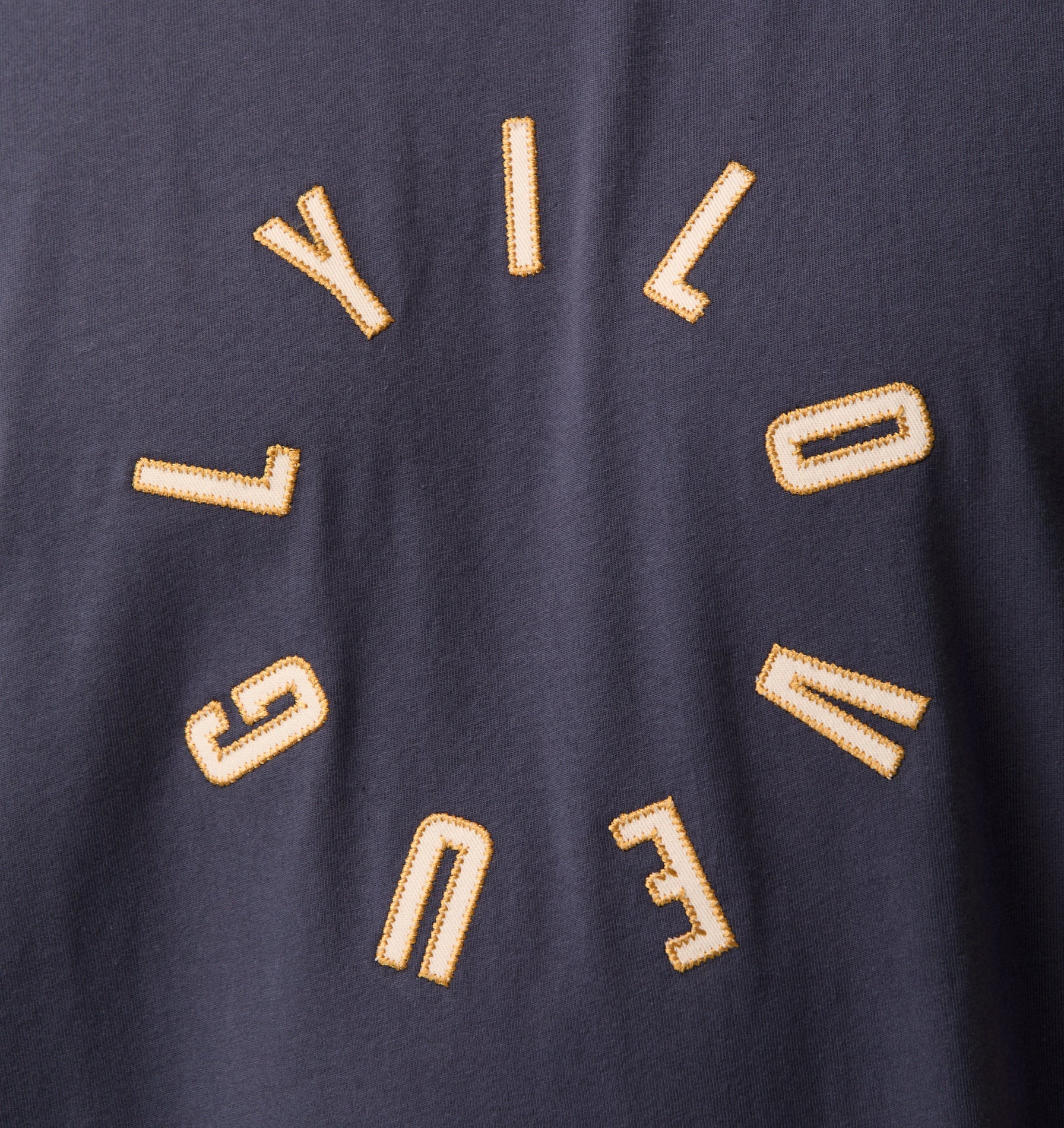 Hoop Logo Box Tee 2.0 - Indigo