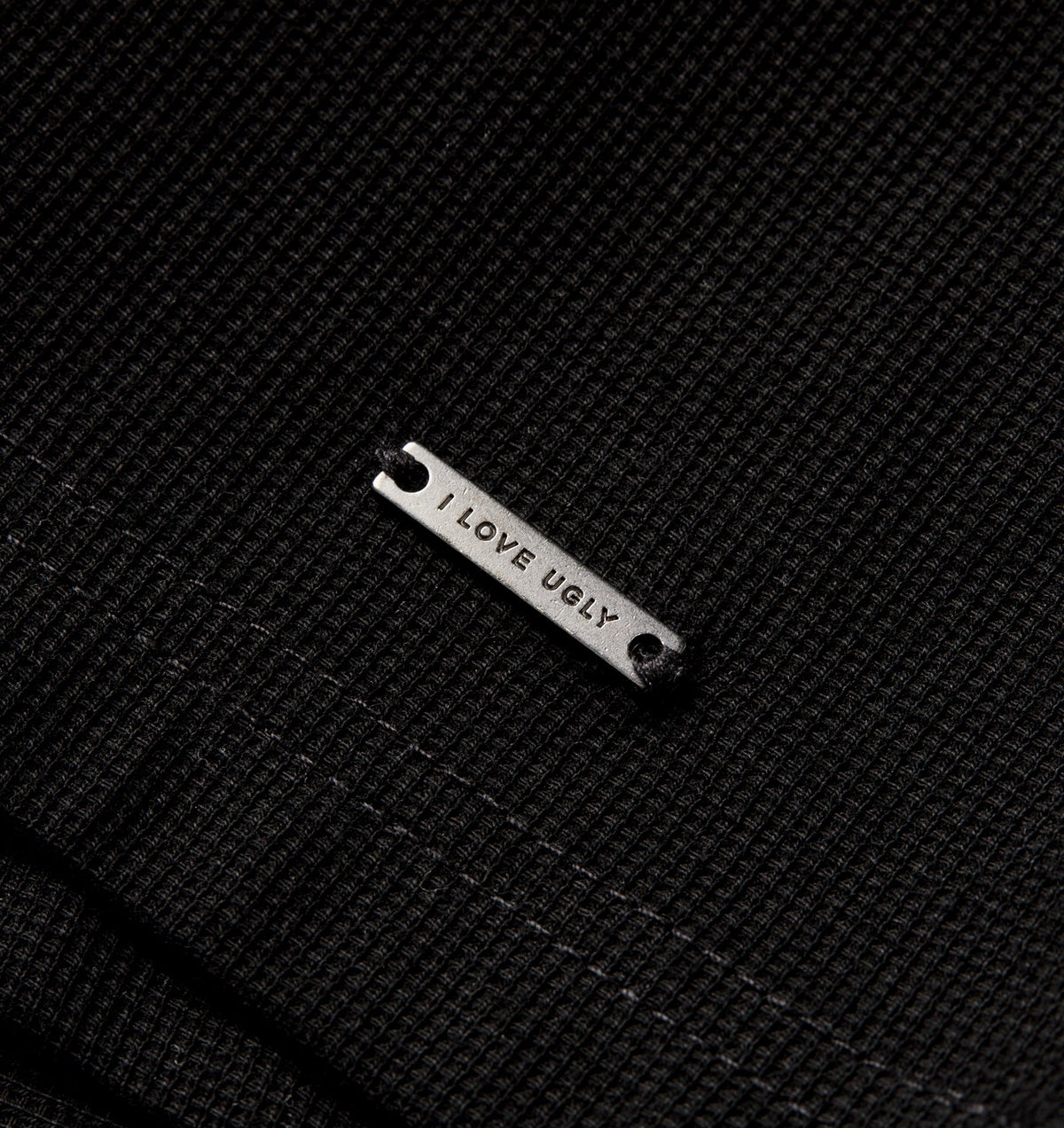 Henley L/S Tee - Black