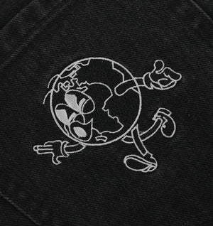 Wyatt Denim Short - Washed Vintage Black