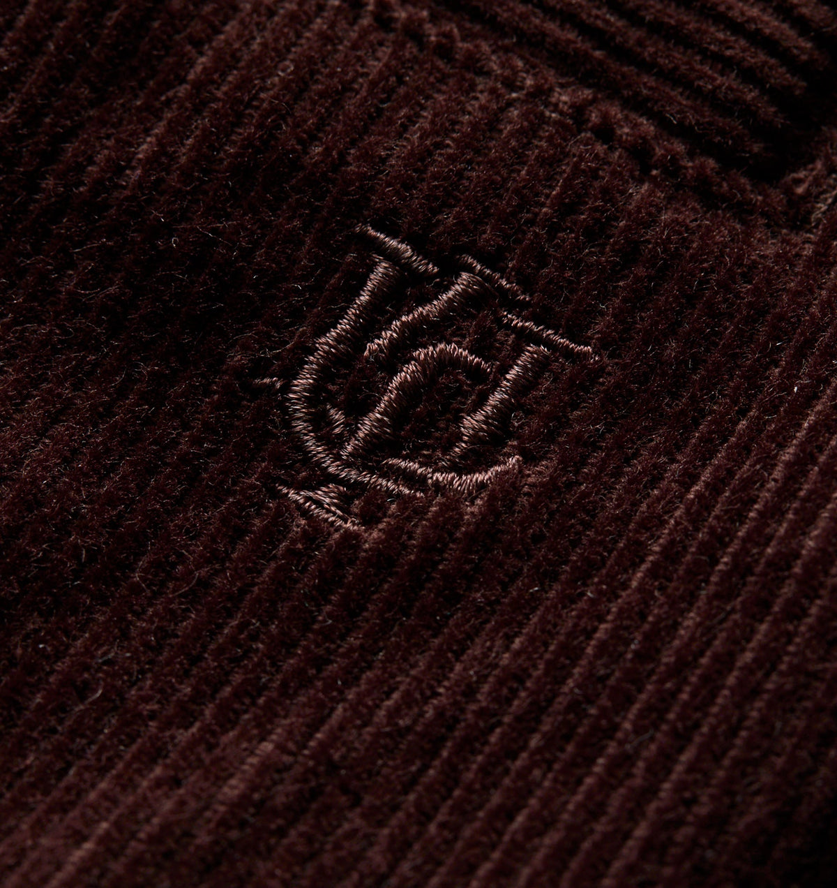 Balloon Pleat Pant - Espresso Cord