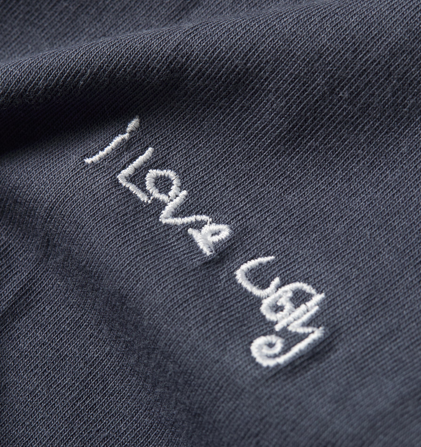 Hand Drawn Uniform Tee - Indigo