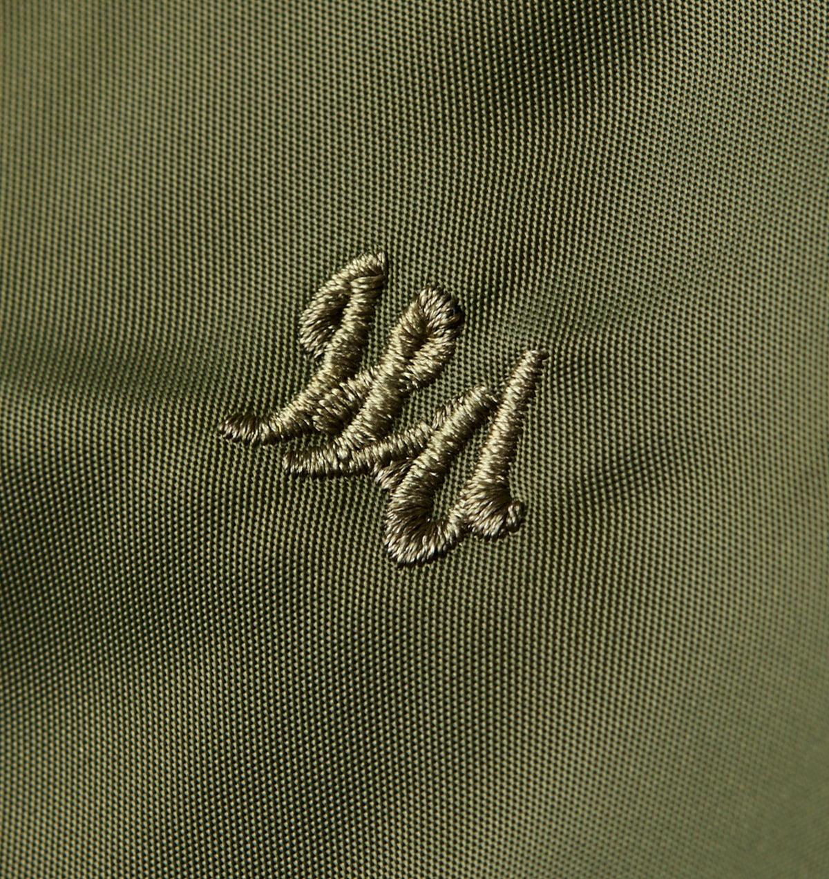Nylon Bomber Jacket - Army Green