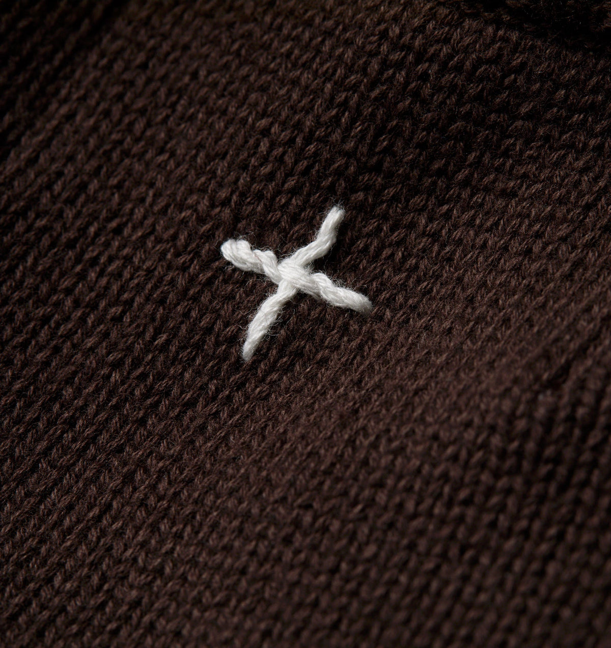 V Neck Sweater - Espresso