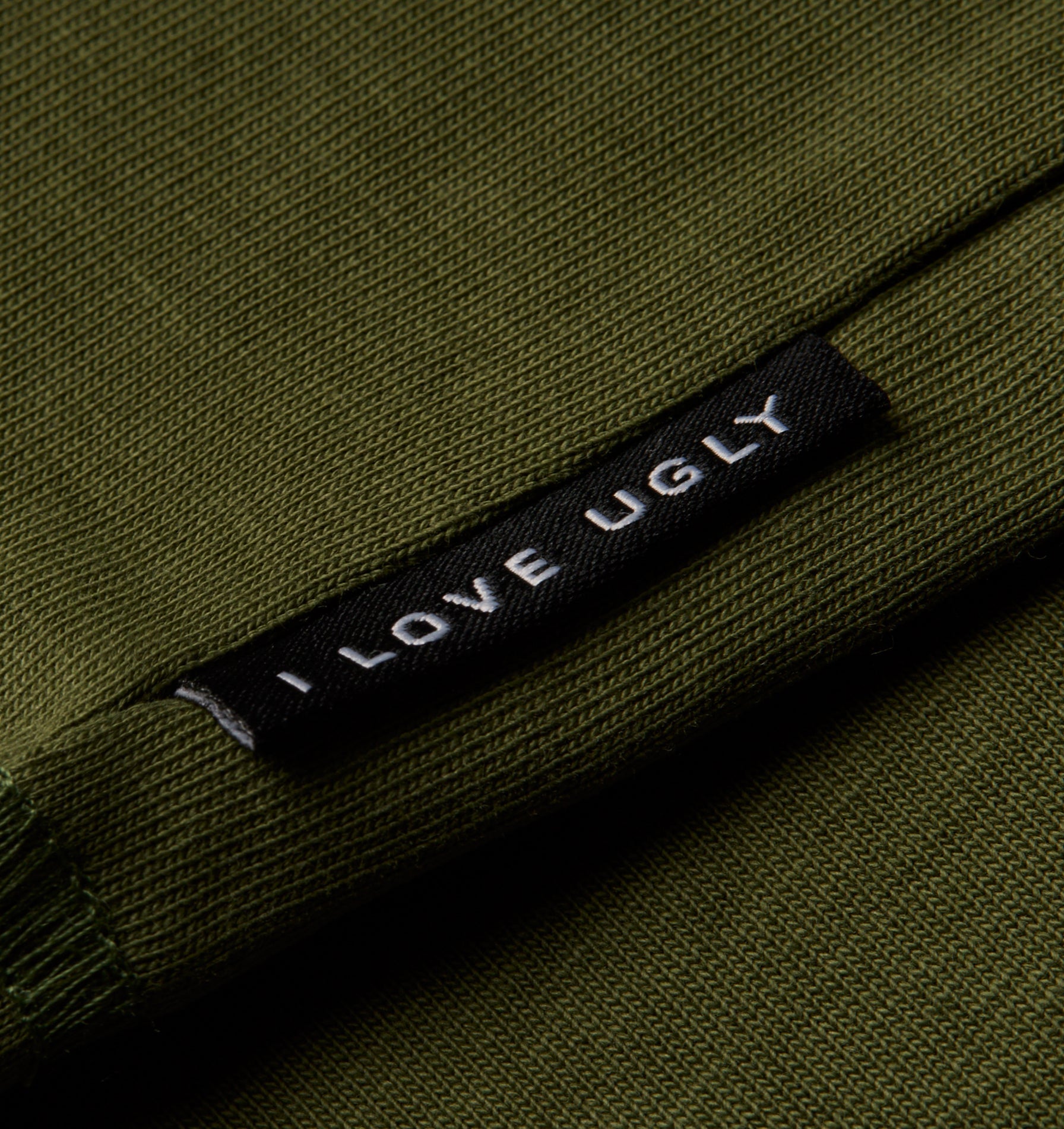 Crop Box Tee - Moss