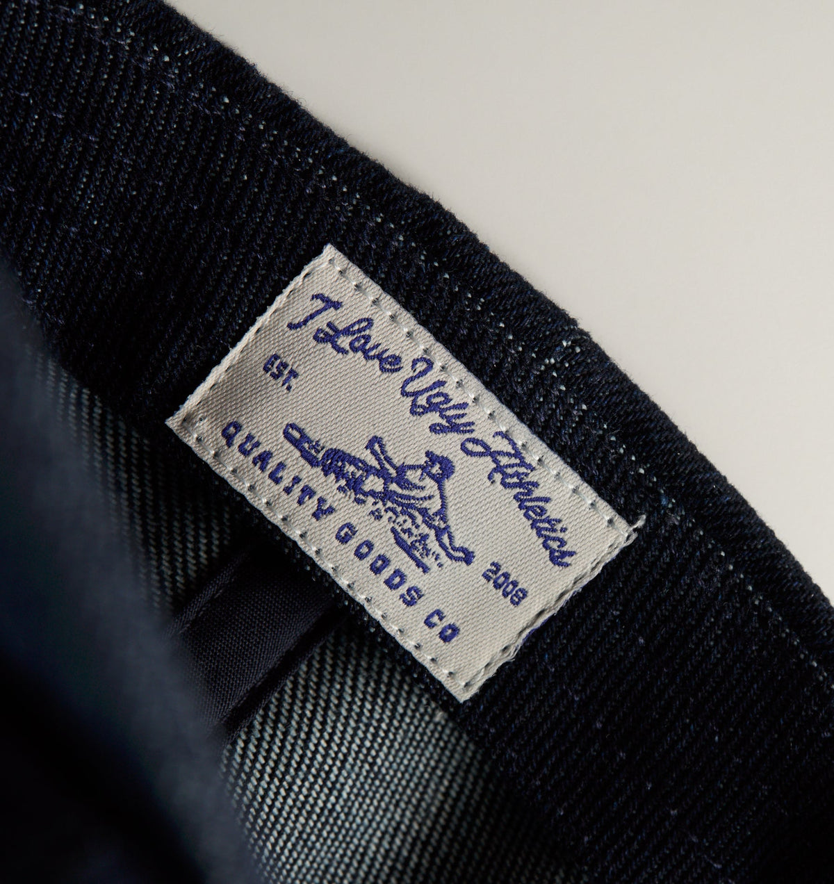 ILU Logo Cap - Raw Indigo
