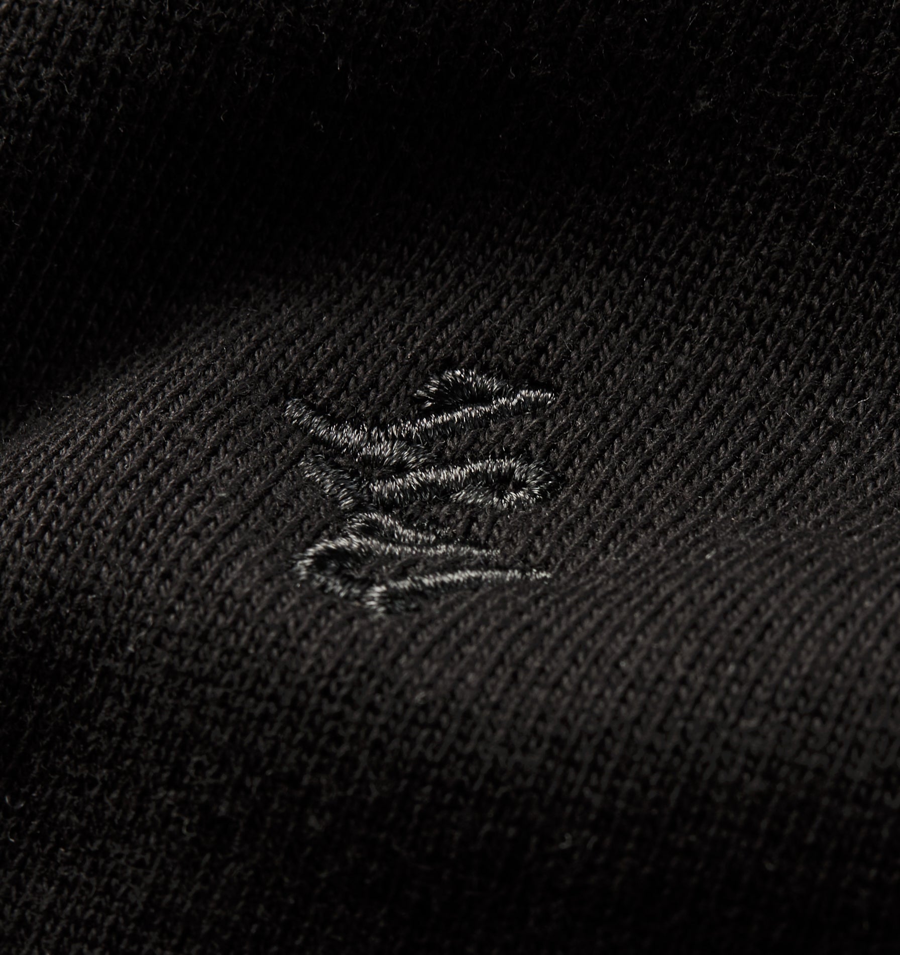 1/2 Zip Pullover - Black