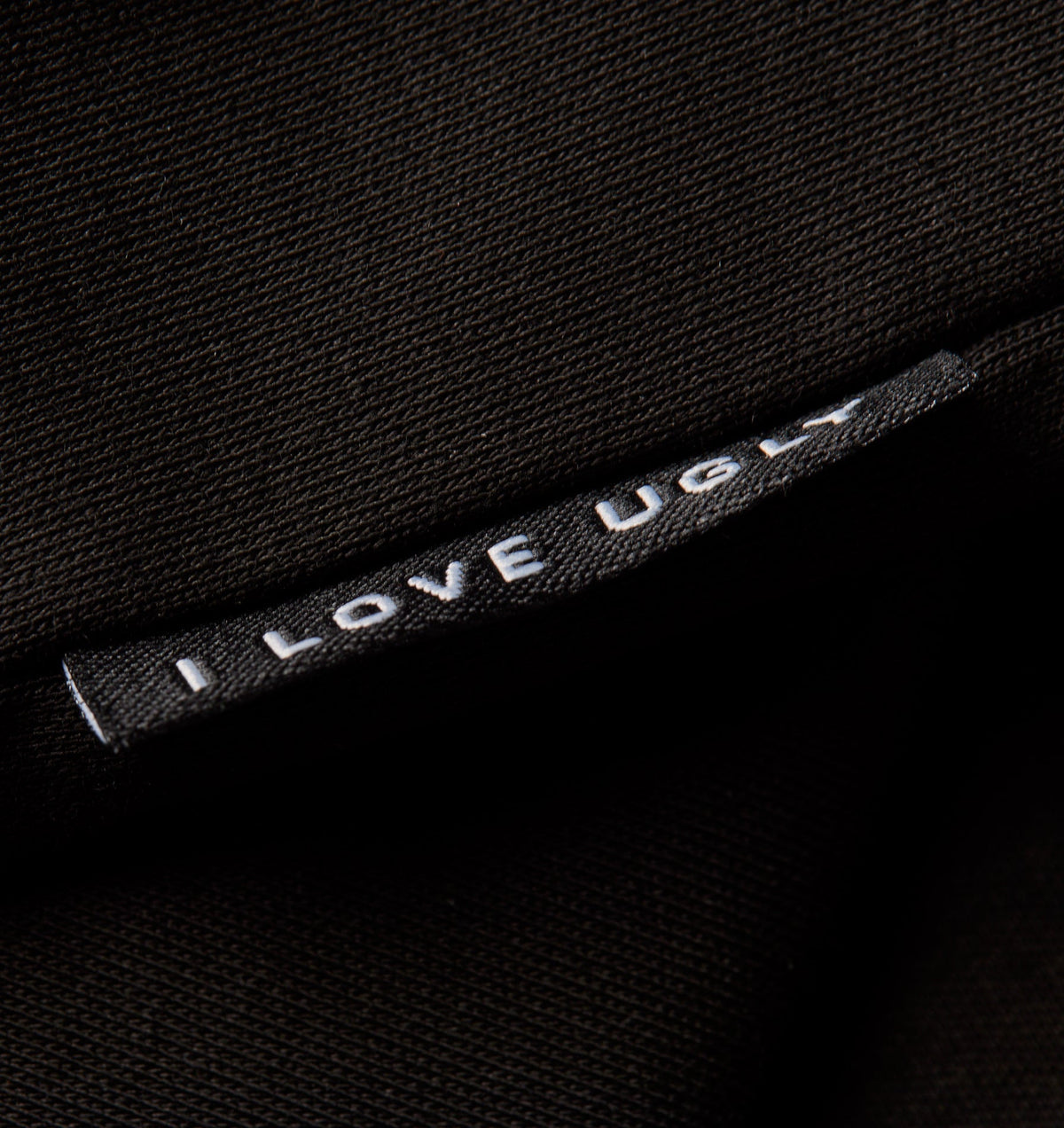 Interlock Crop Box Tee - Black