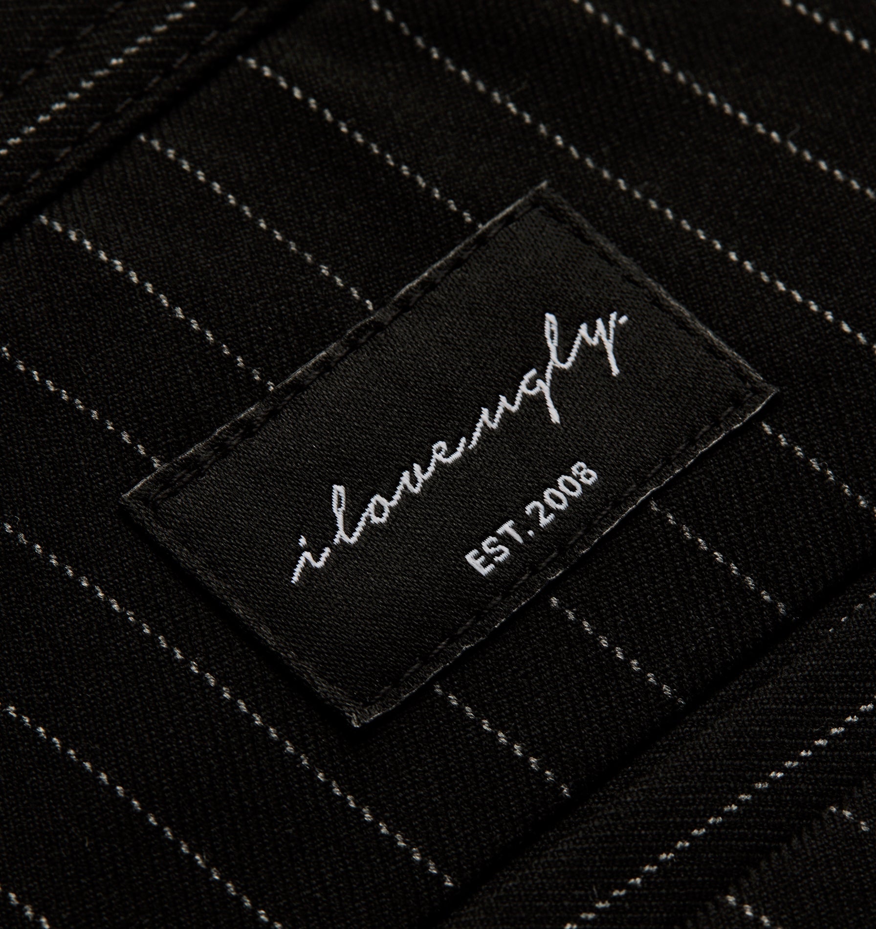 Kobe Dress Pant - Black Pinstripe
