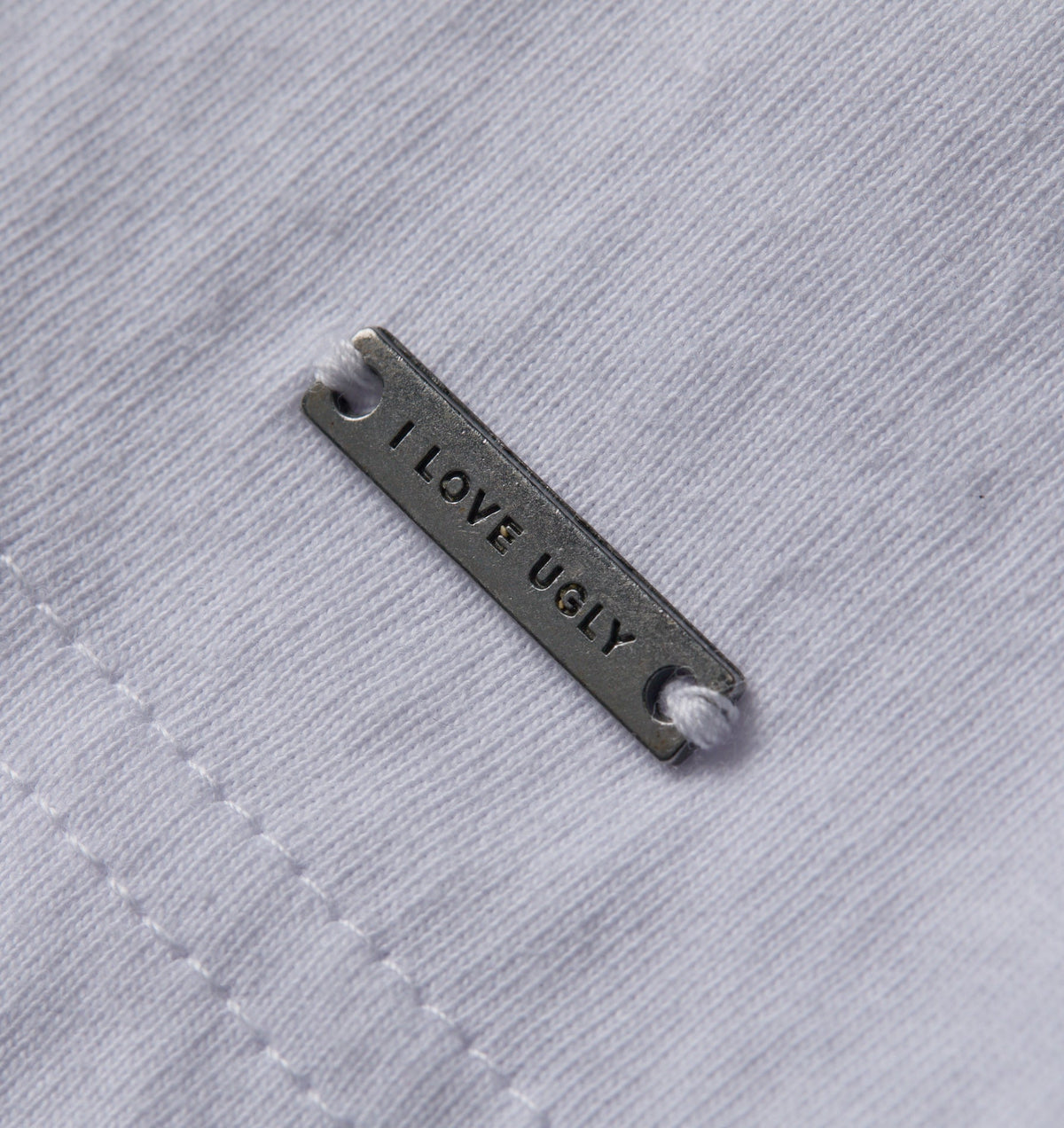 Henley Muscle Tee - White